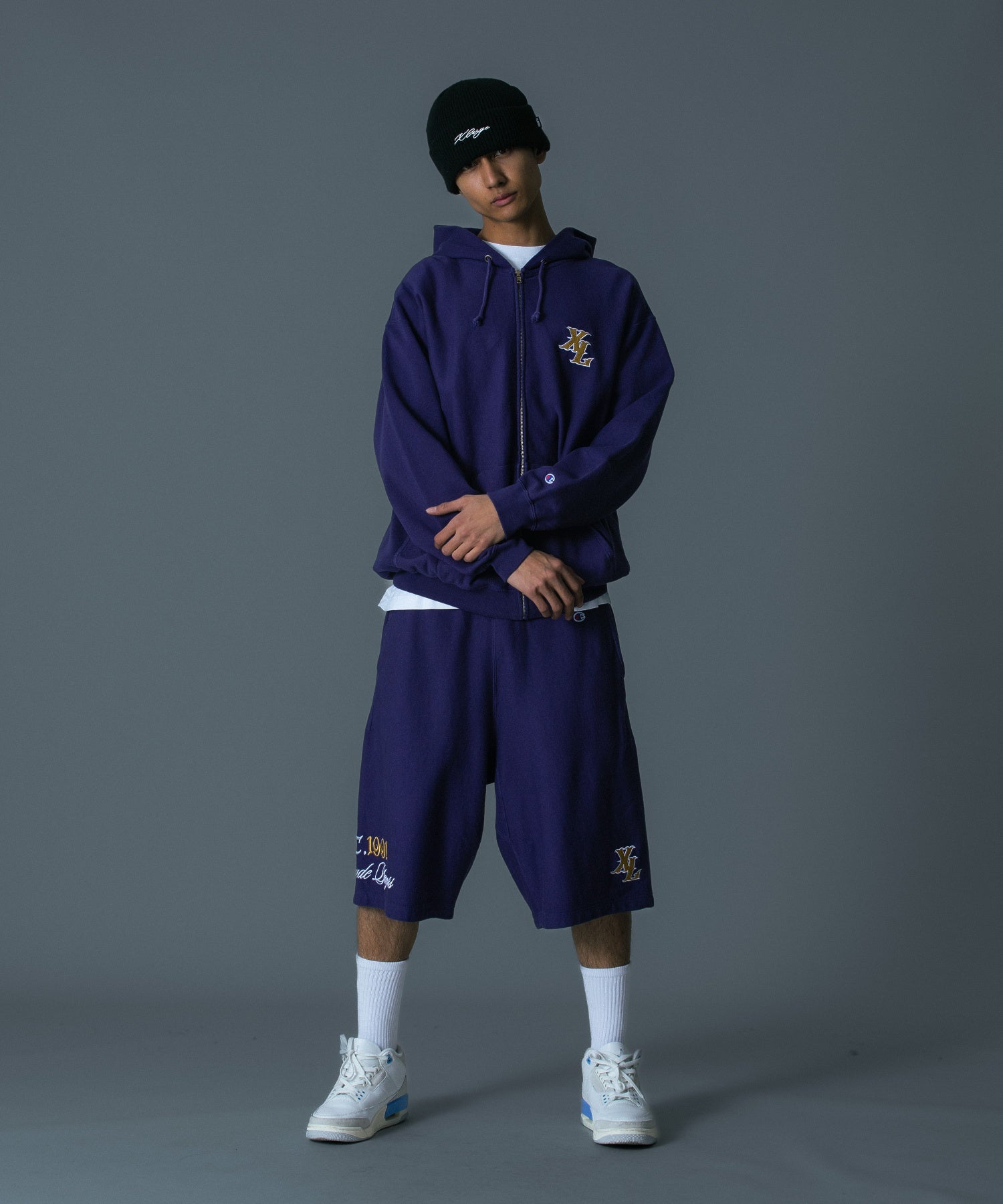 XLARGE×Champion SWEAT SHORTS