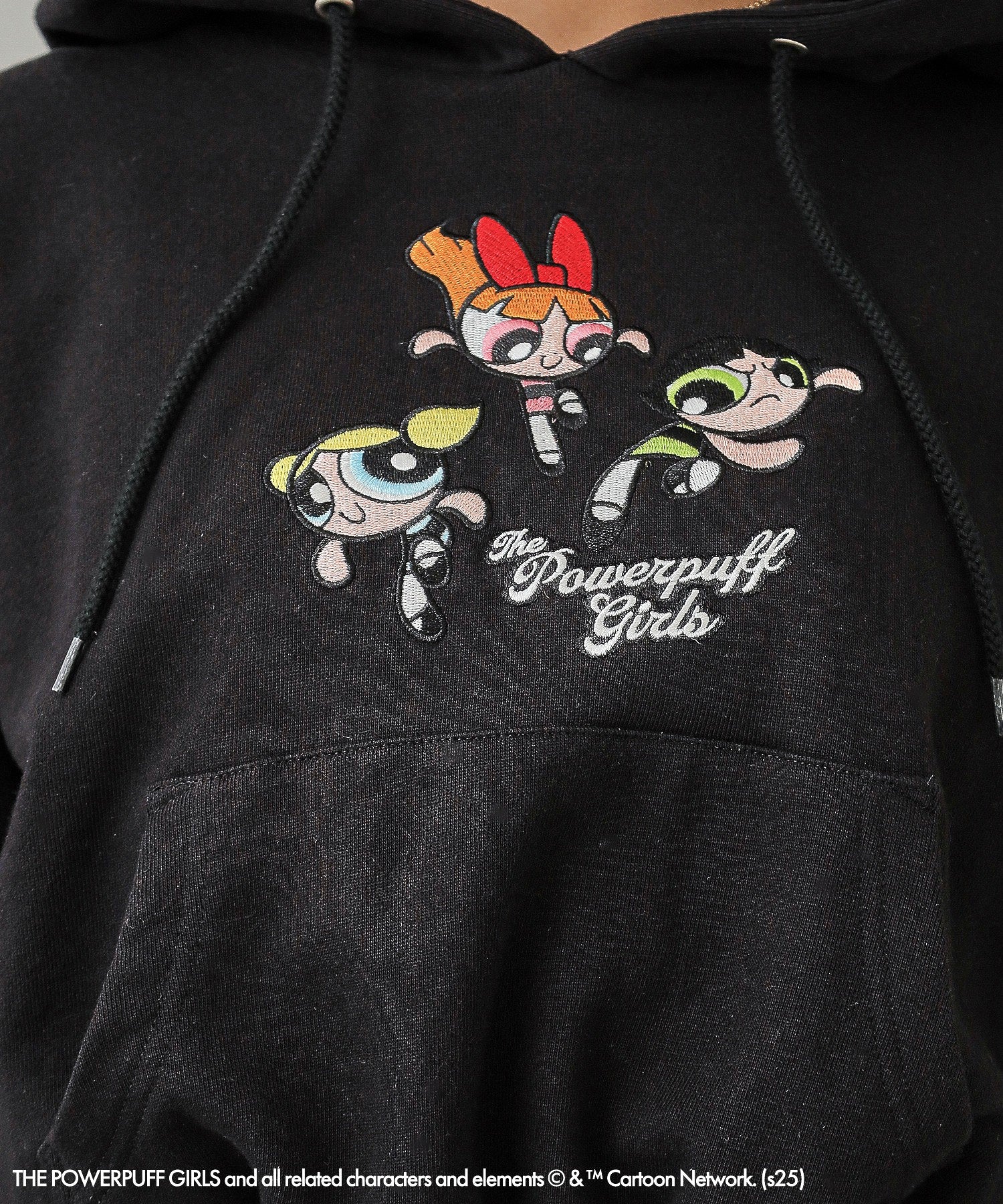 THE POWERPUFF GIRLS × X-girl SWEAT HOODIE