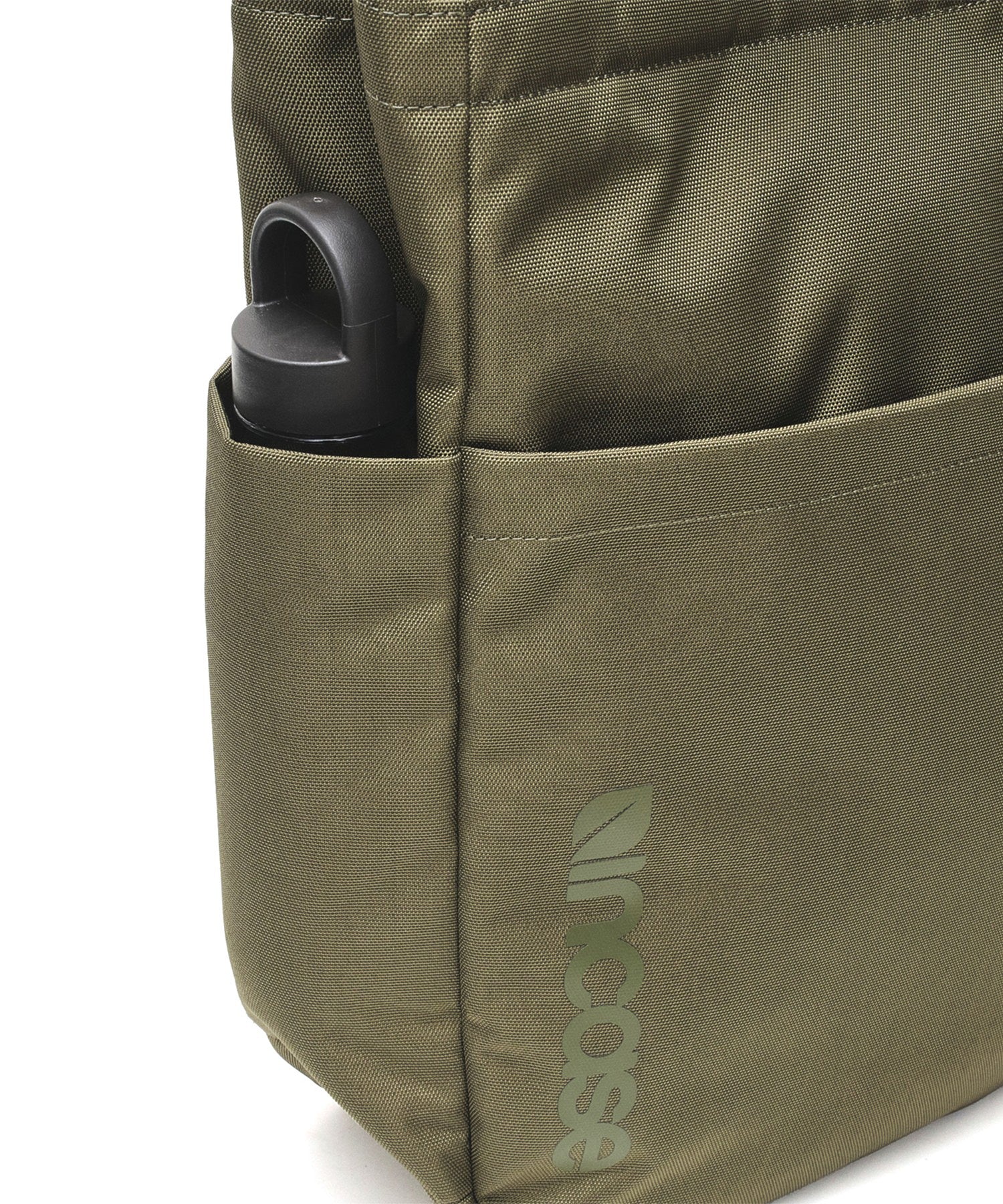 Grid 2-Way Tote Bag - Olive