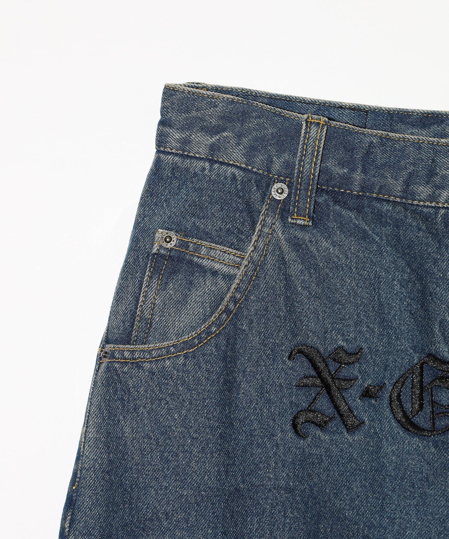 BAGGY DENIM PANTS X-girl