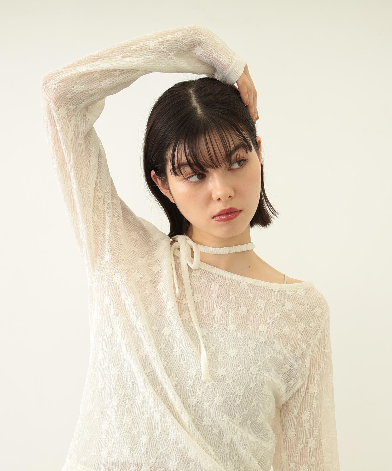 LACE L/S TOP