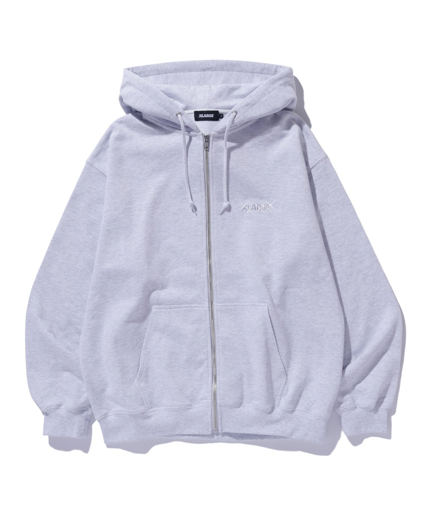 RHINESTONE OG ZIP HOODED SWEATSHIRT