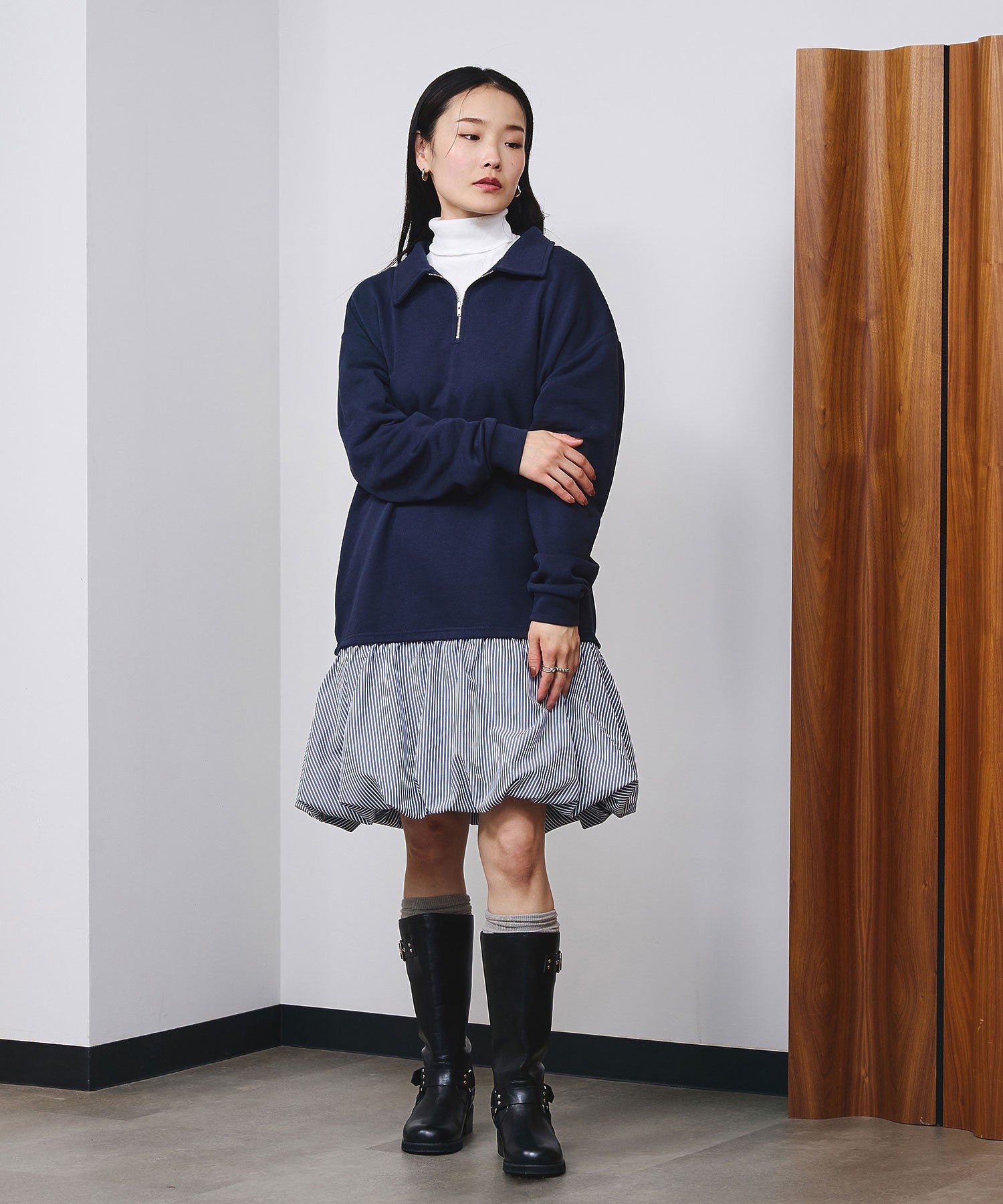 model:166cm 着用サイズ:ONE SIZE