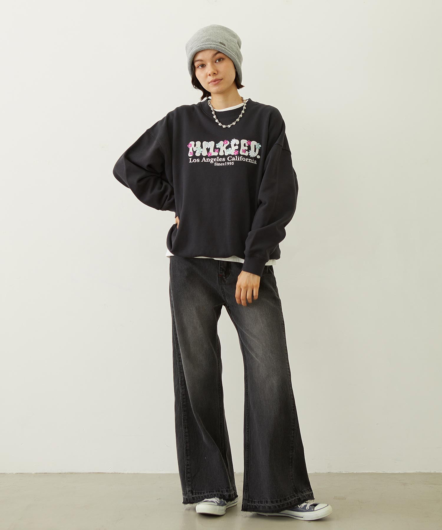 LOOSE KNIT CAP