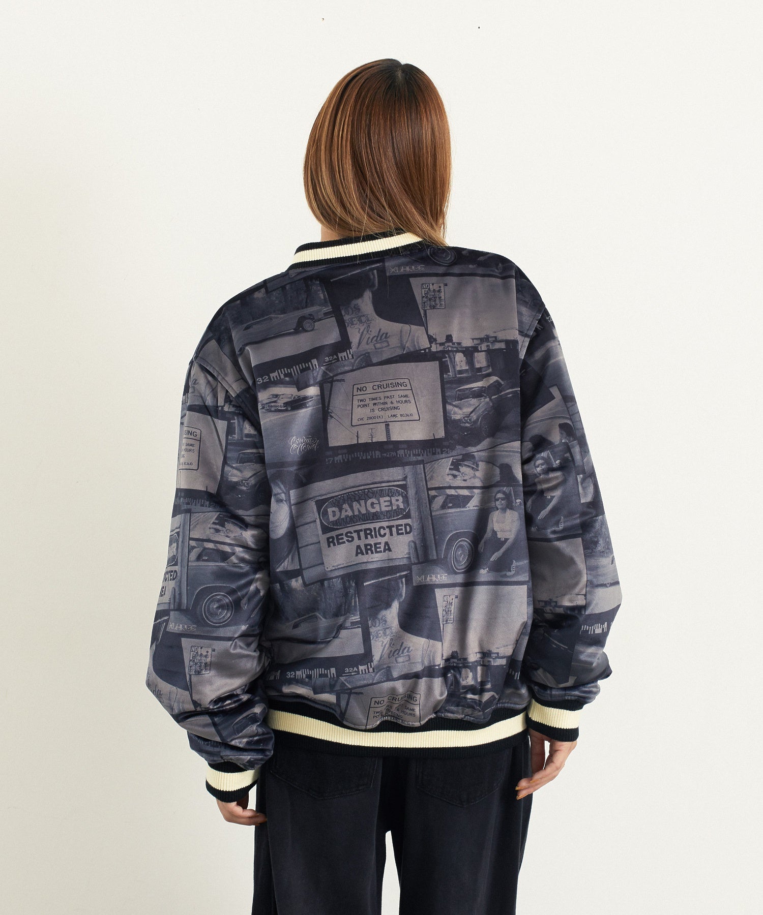 XLARGE×ESTEVAN ORIOL REVERSIBLE SOUVENIR JACKET