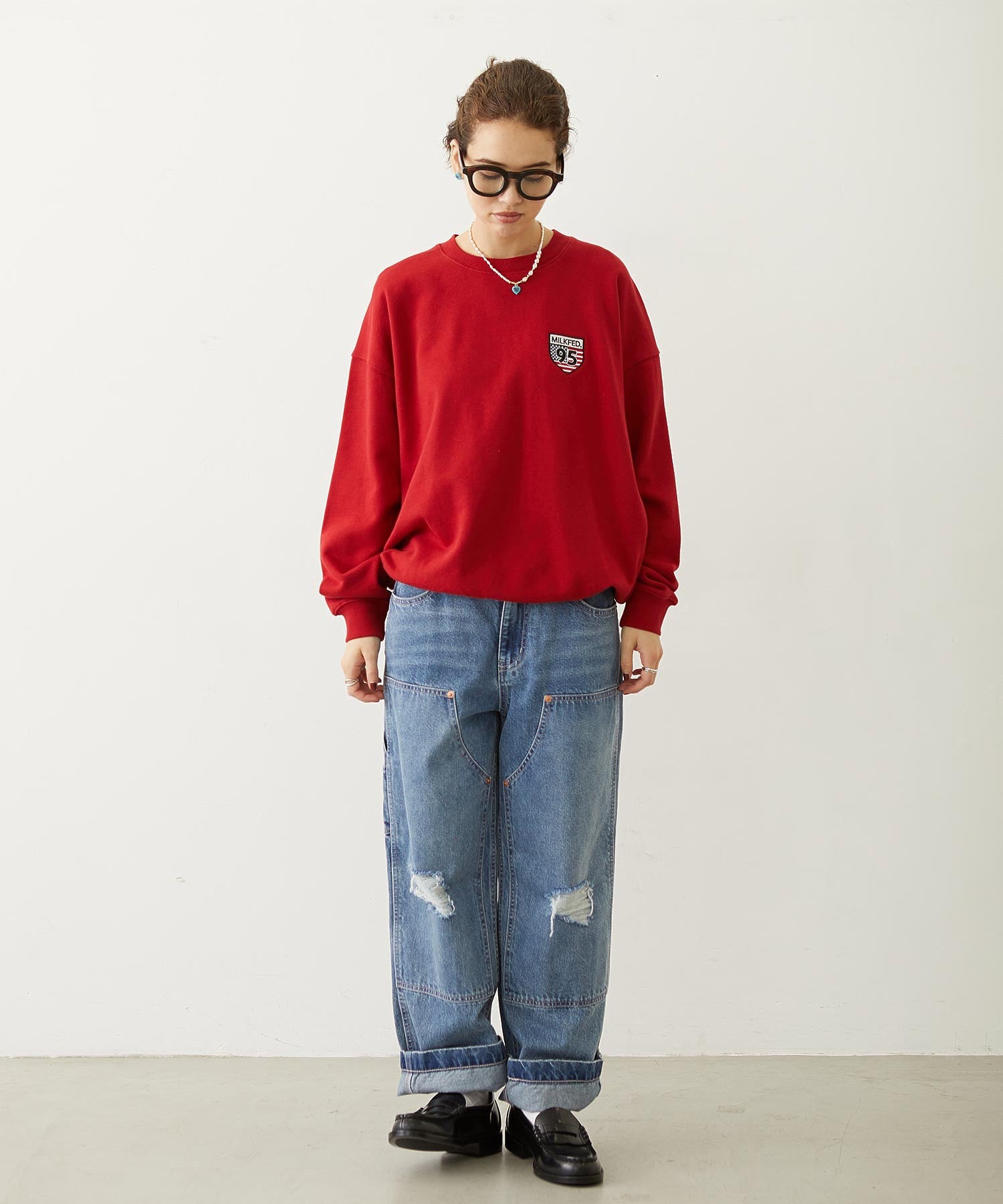 AMERICAN FLAG SWEAT TOP