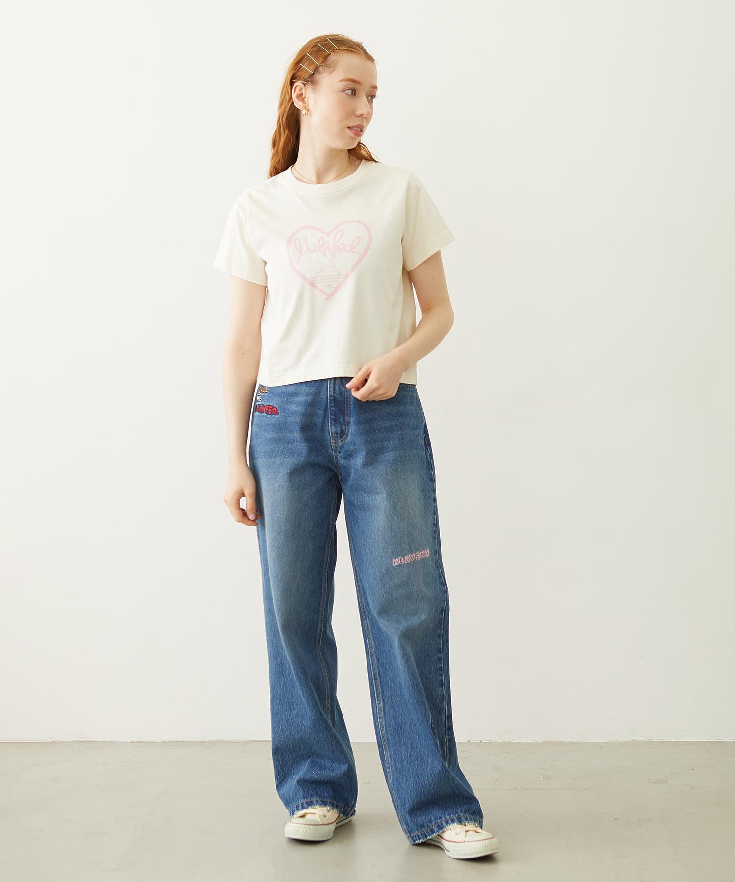 HANDWRITTEN HEART COMPACT S/S TEE