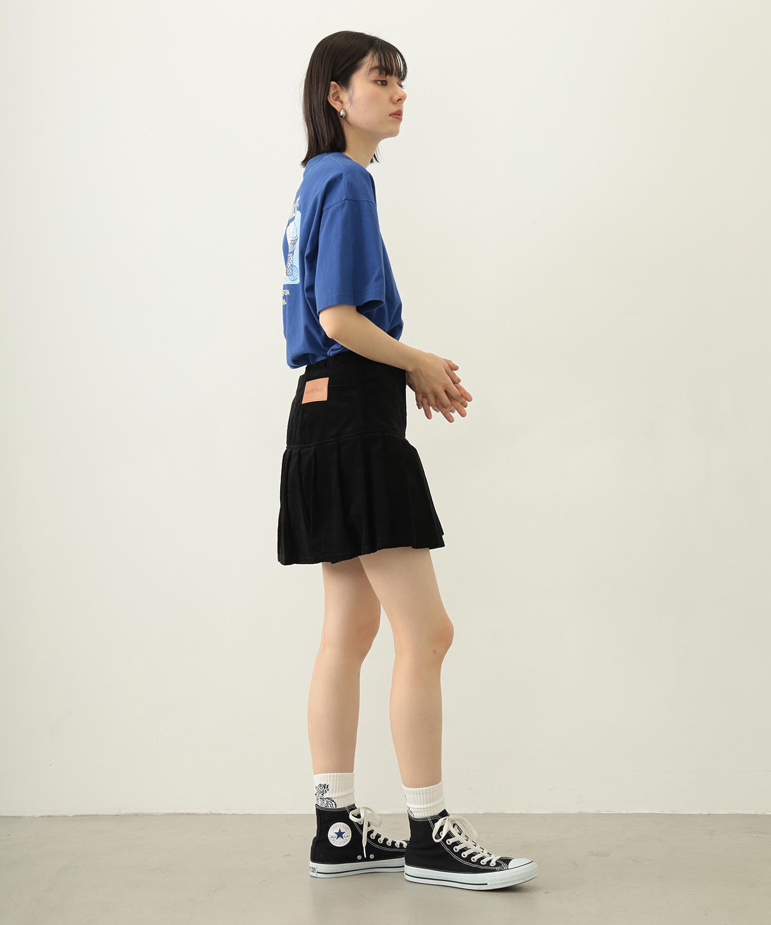 LAYERED CULOTTE SKIRT