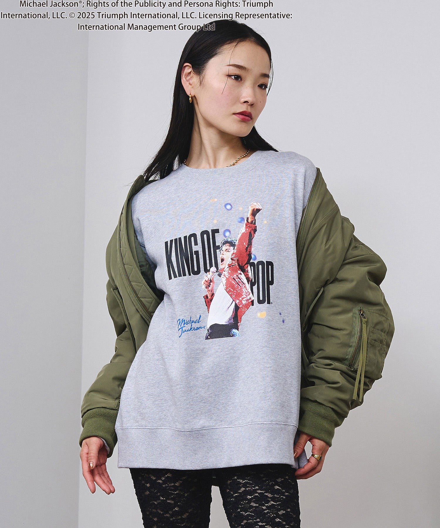 Michael Jackson/BEAT IT  SWEATSHIRT