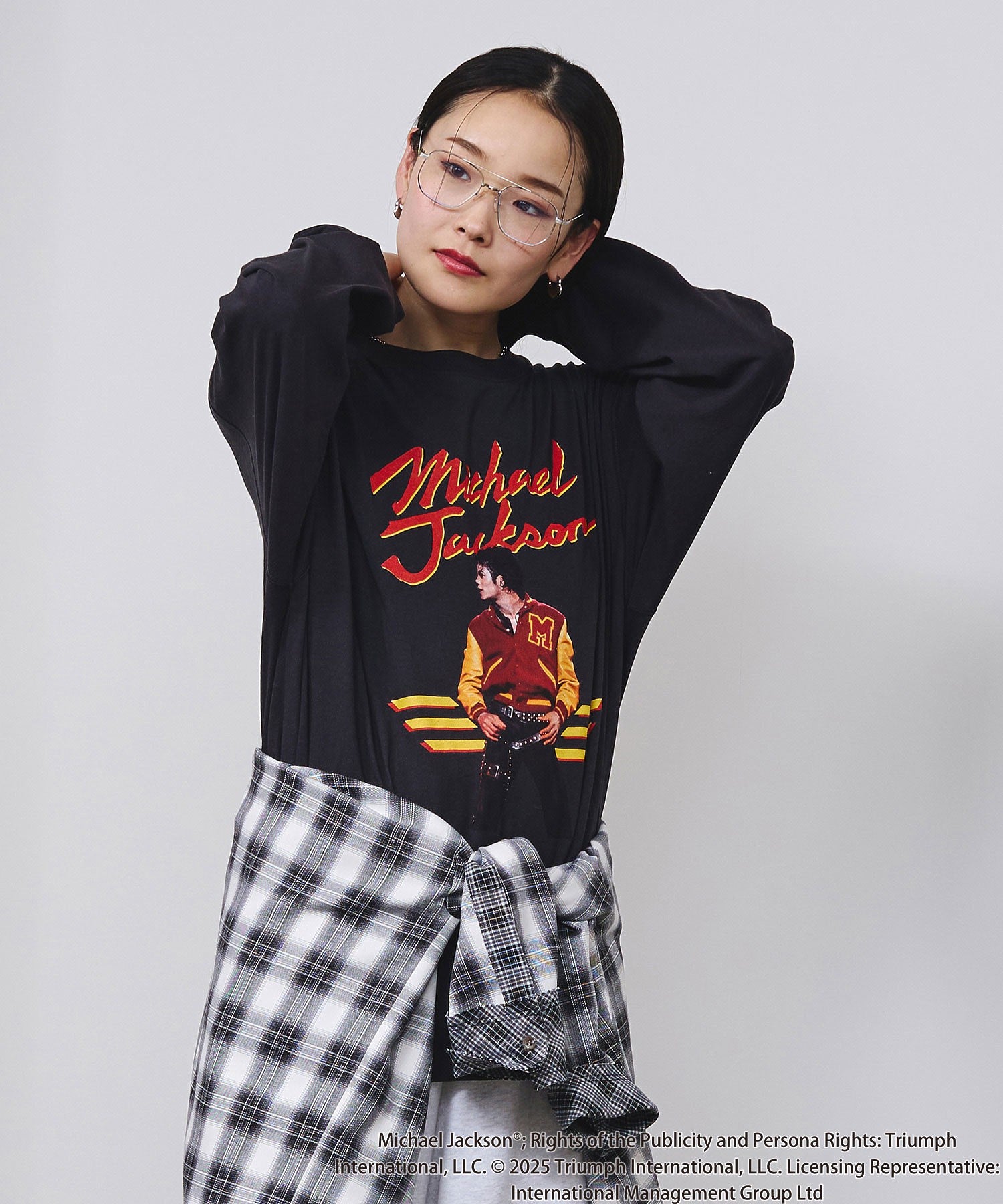 Michael Jackson/THRILLER L/S TEE