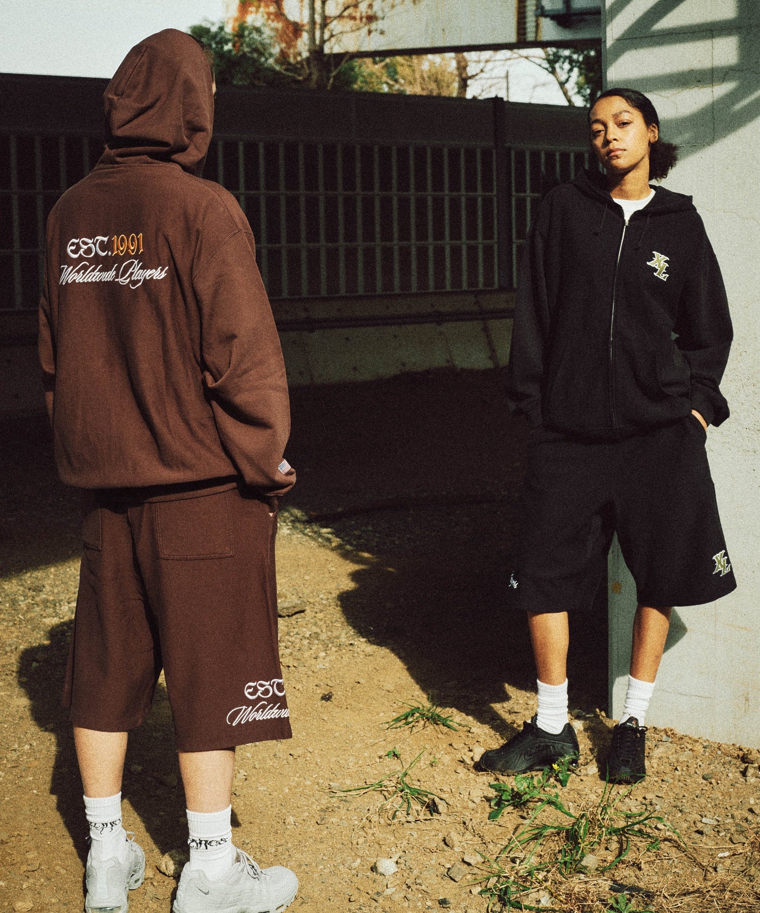 XLARGE×Champion SWEAT SHORTS