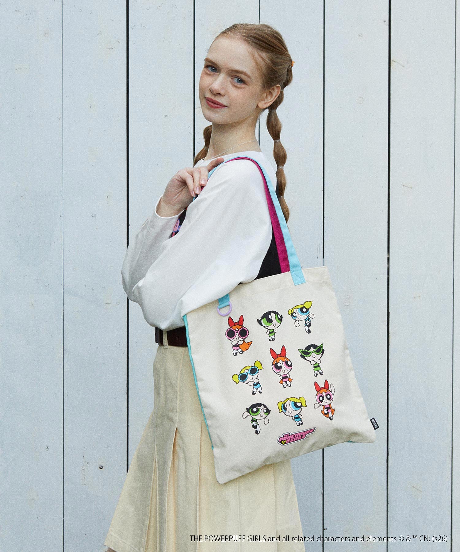 THE POWERPUFF GIRLS × MILKFED. TOTEBAG