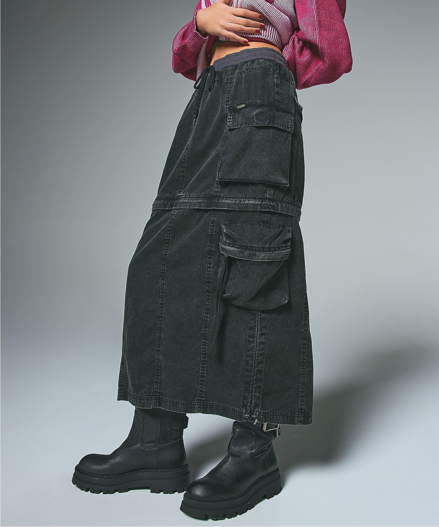 CONVERTIBLE CARGO SKIRT