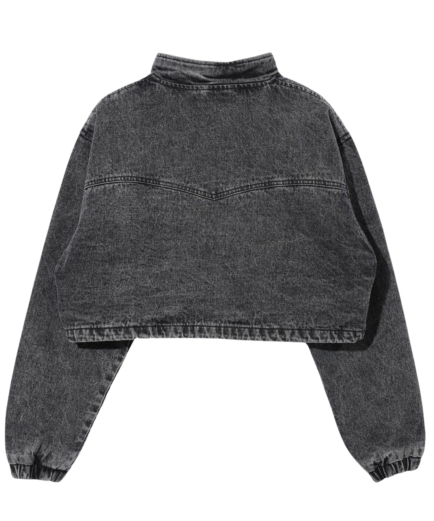 HOODED DENIM JACKET