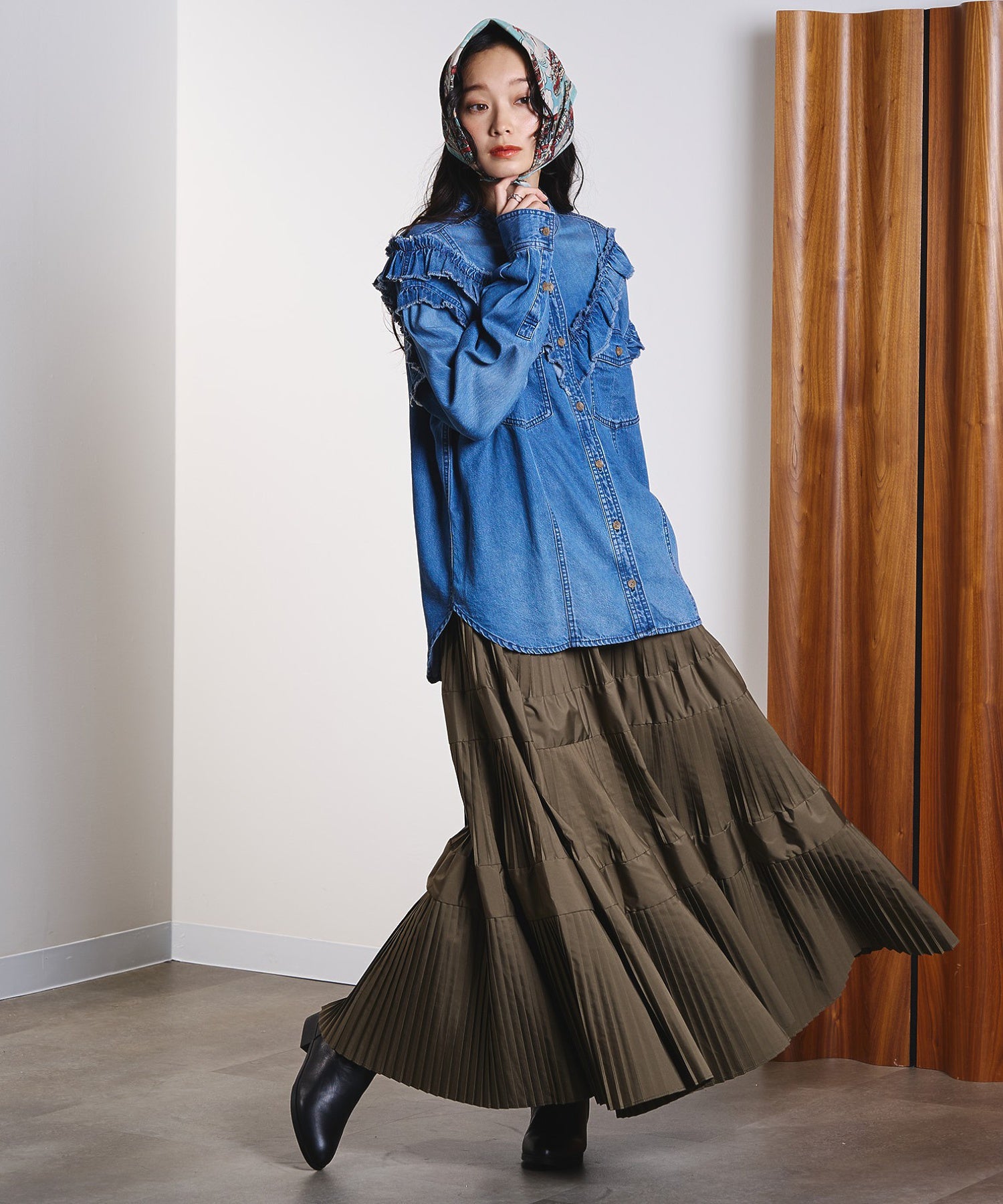 model:161cm 着用サイズ:ONE SIZE