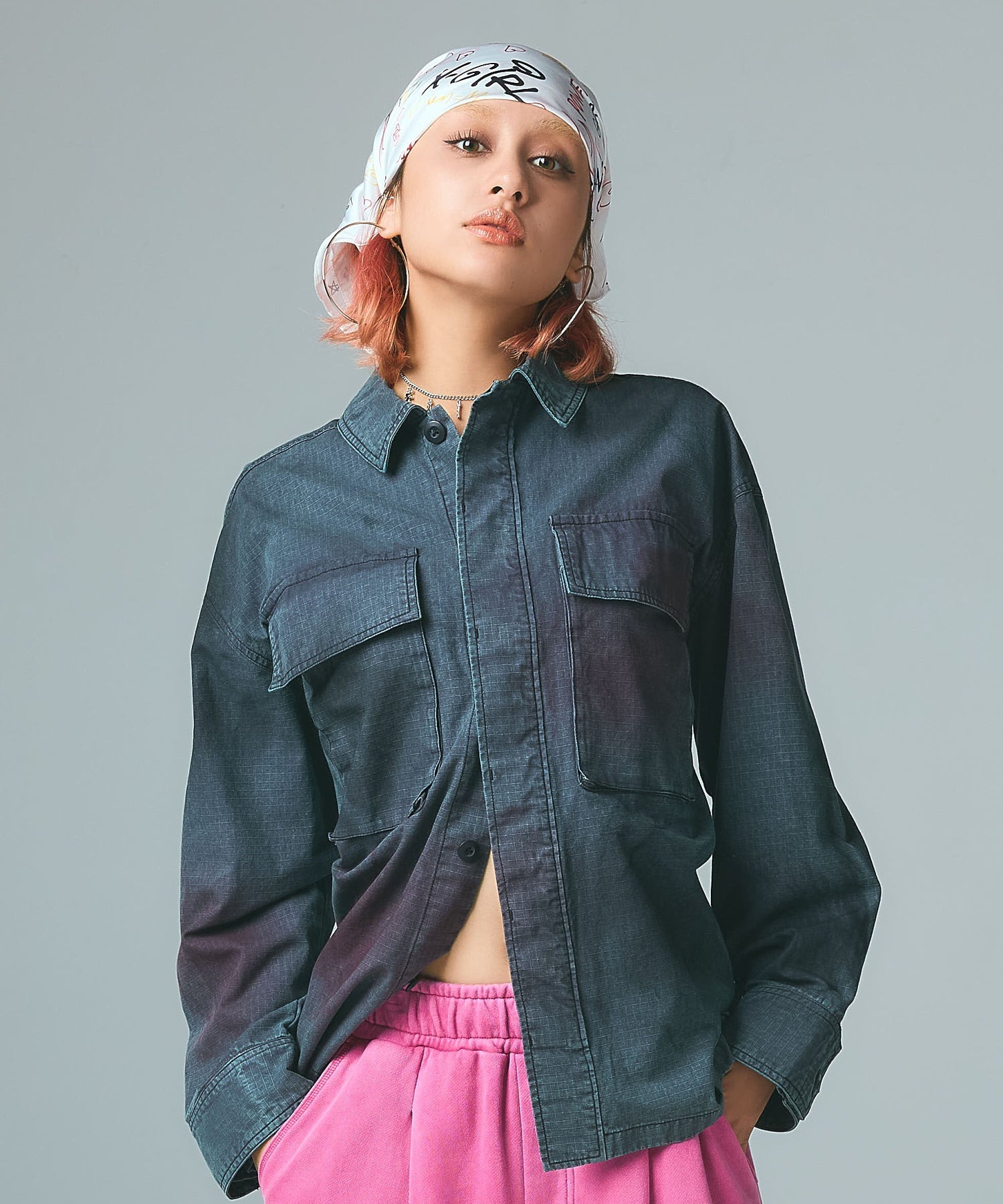 FADED MILITARY SHIRT