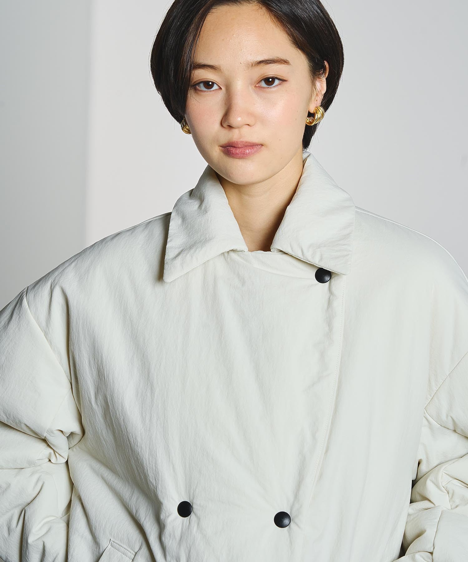 PADDED TAILORED COAT