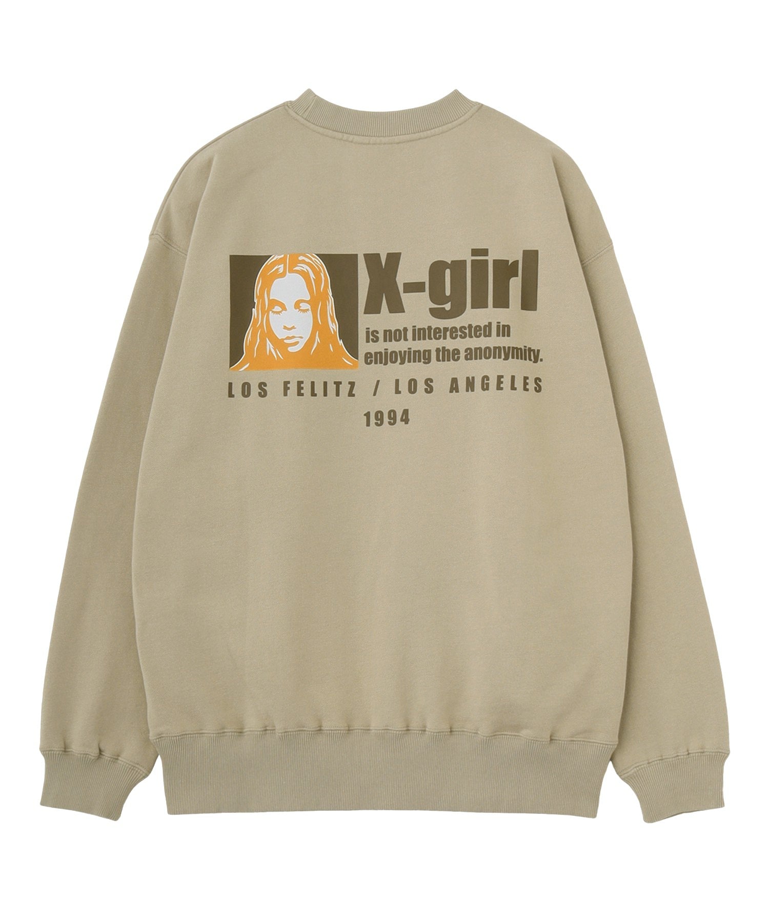 ANONYMITY CREWNECK SWEAT TOP