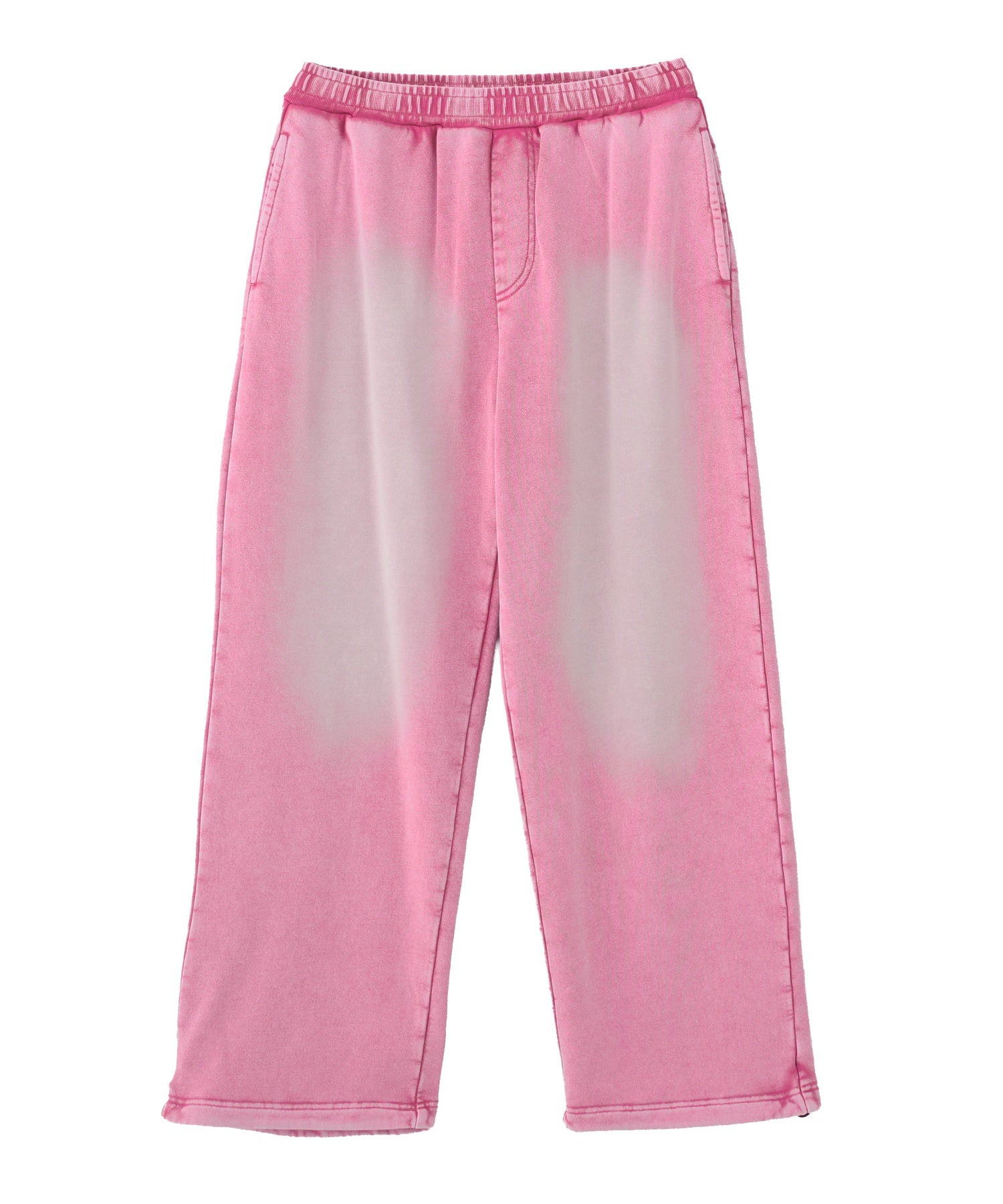 FACE LABEL WASHED SWEATPANTS