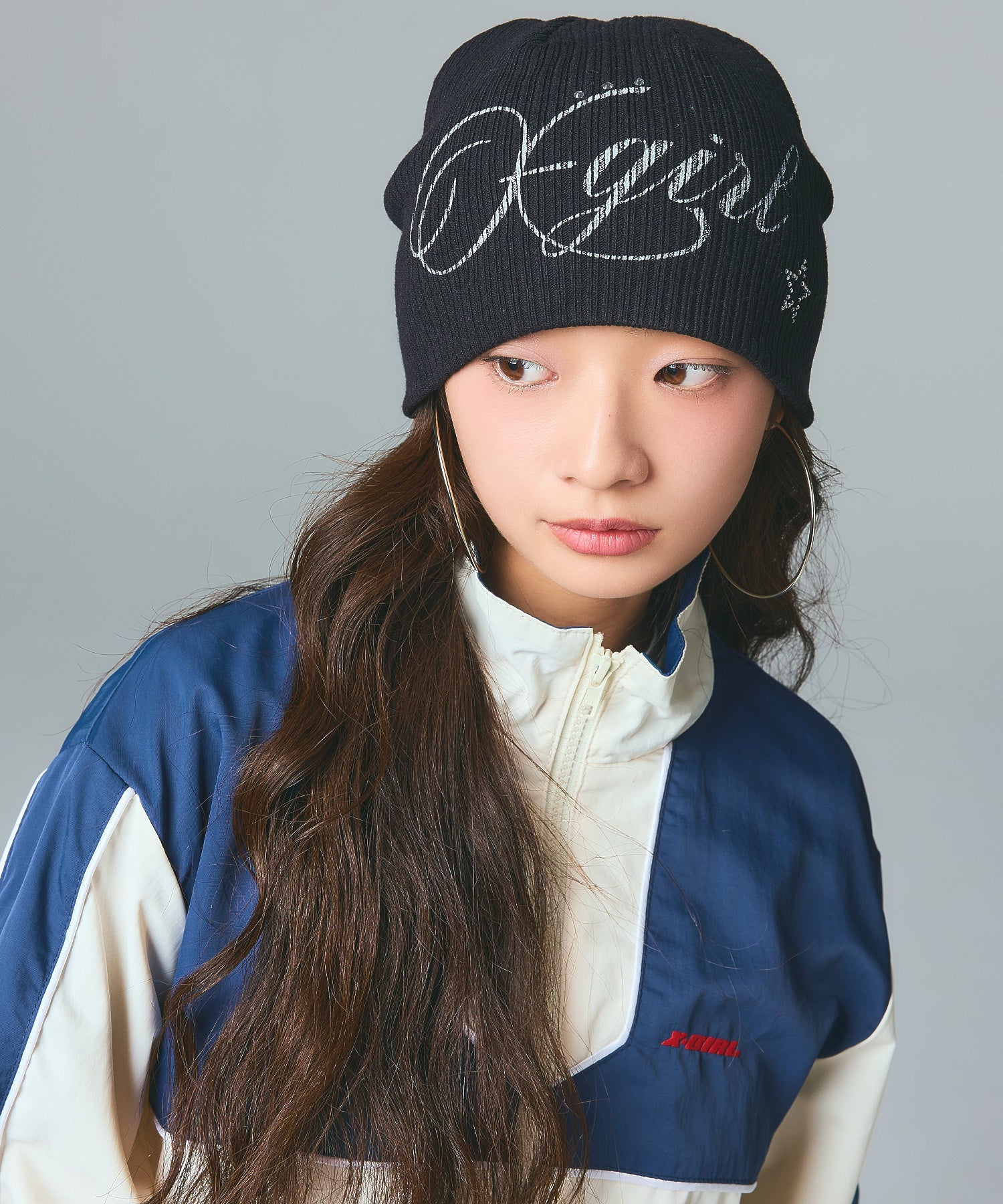 FACE LABEL TRACK JACKET