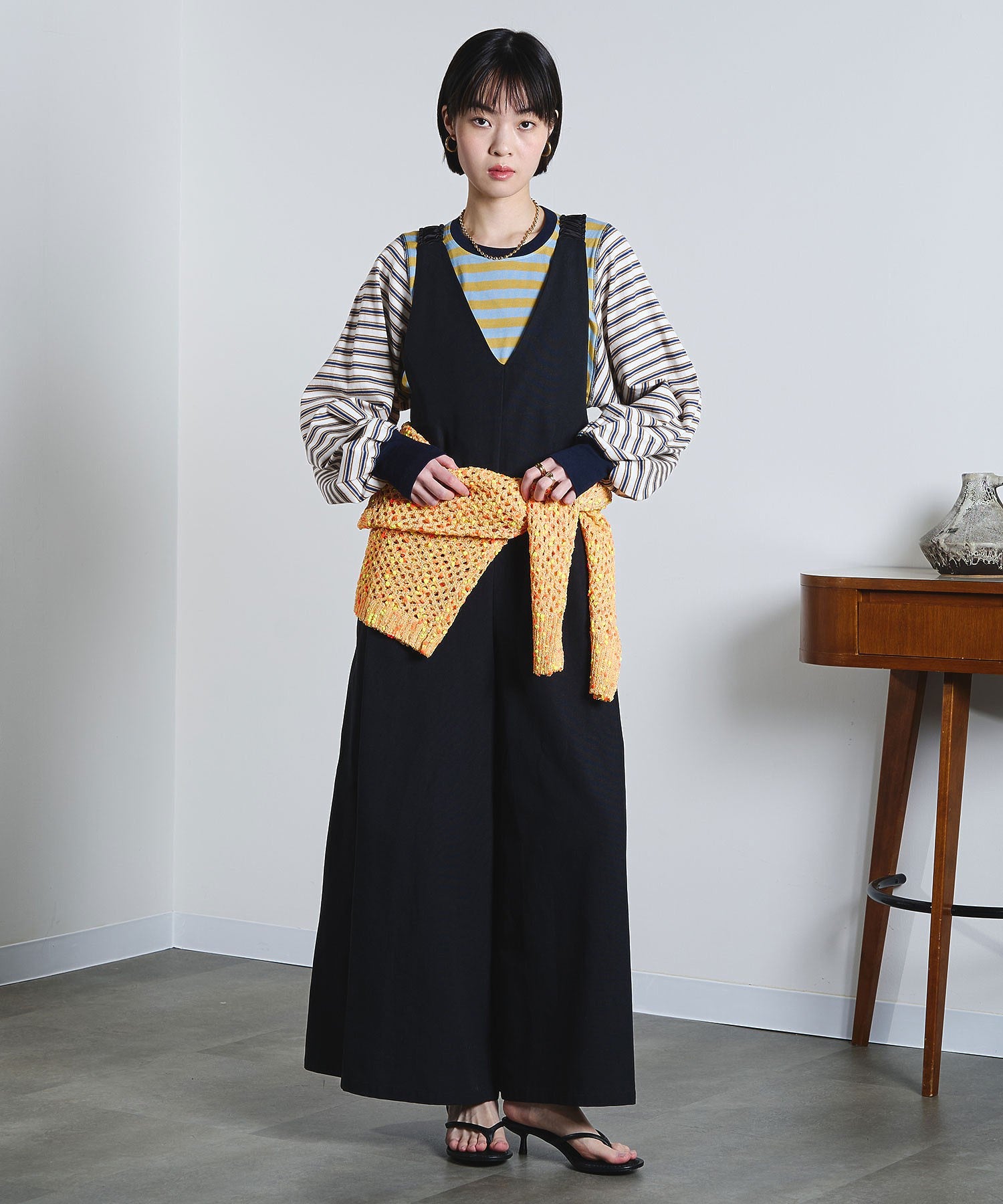 model:168cm 着用サイズ:S