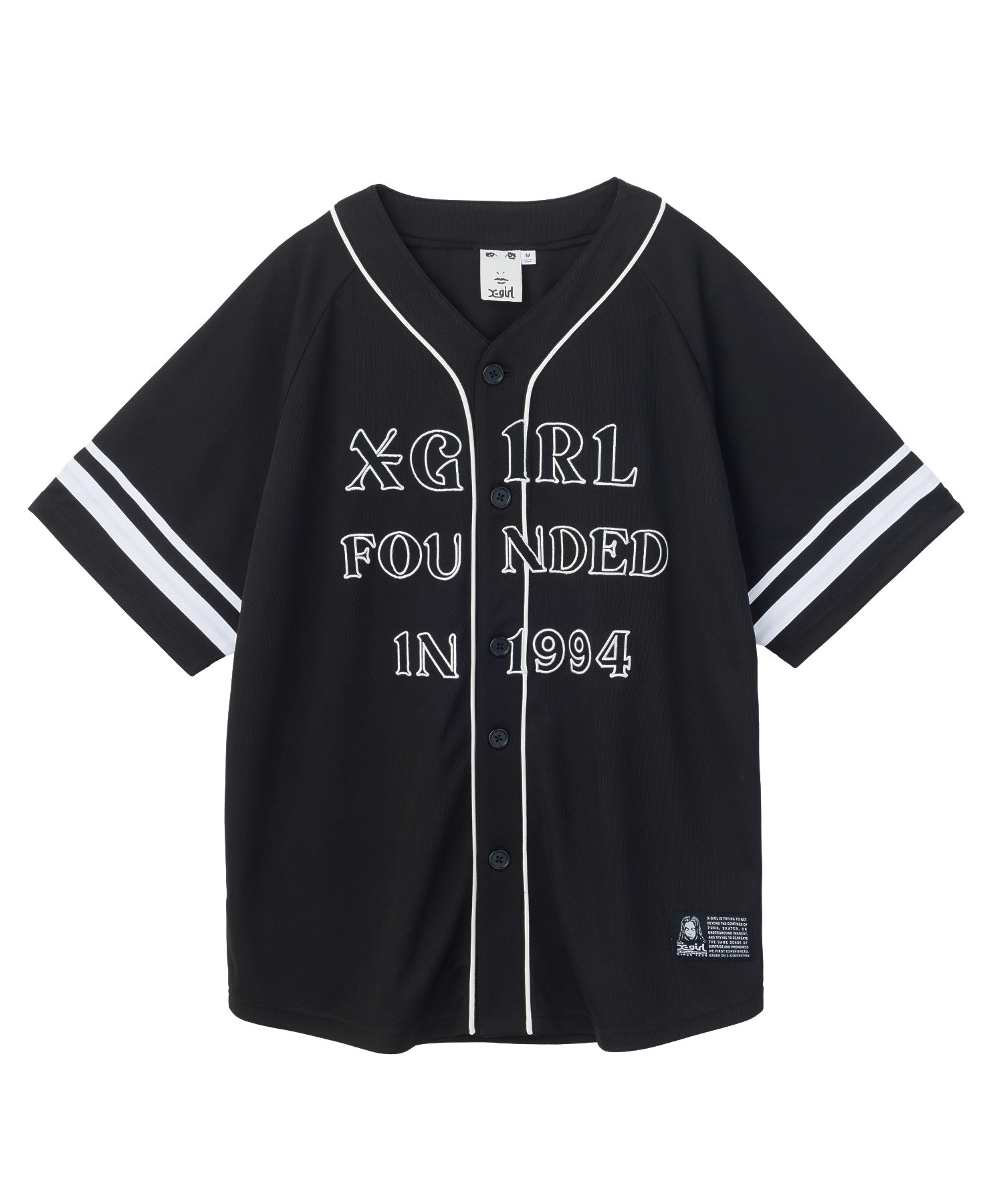 LOGO PATCH BASEBALL SHIRT