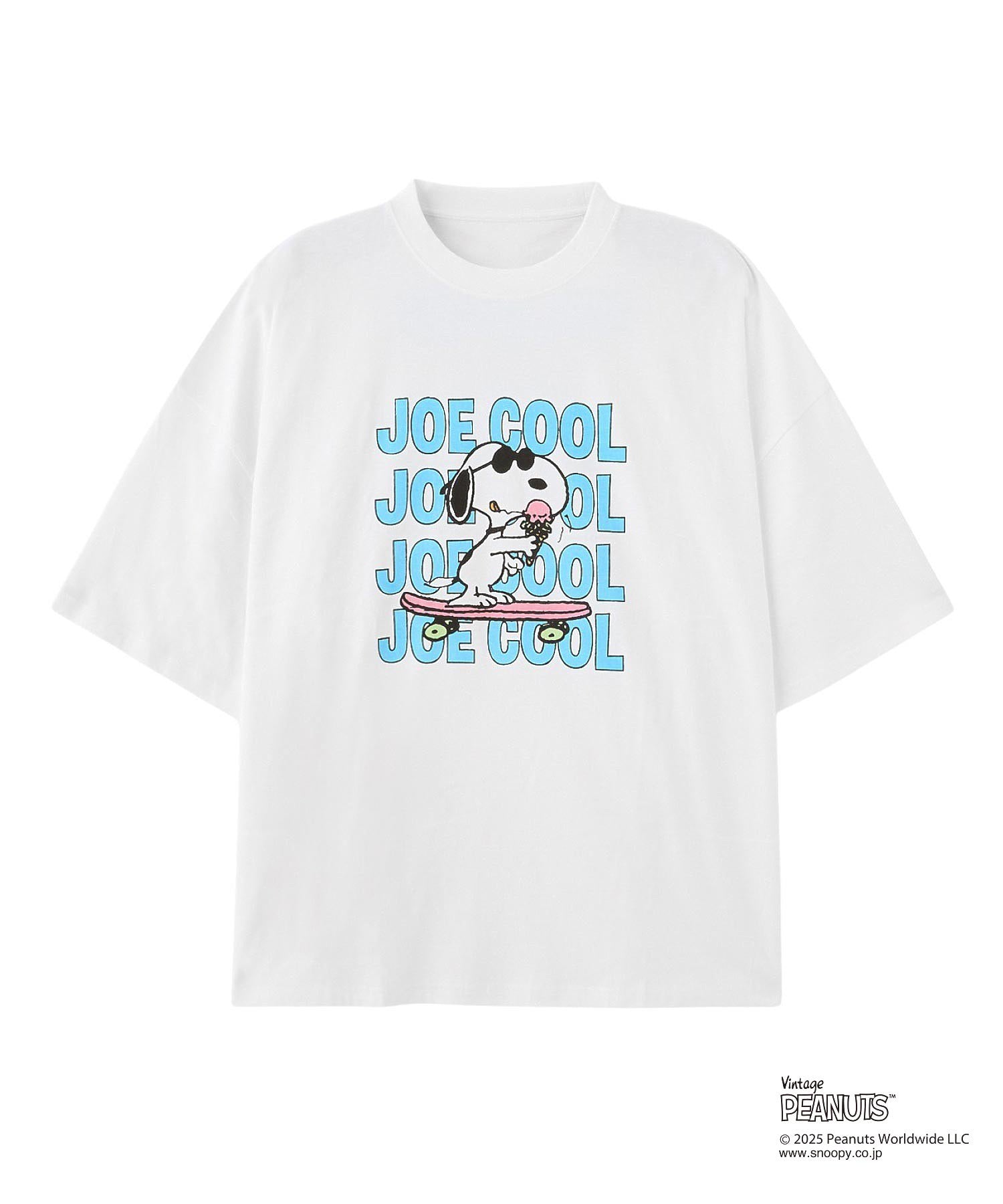 MILKFED. × PEANUTS JOE COOL BIG S/S TEE