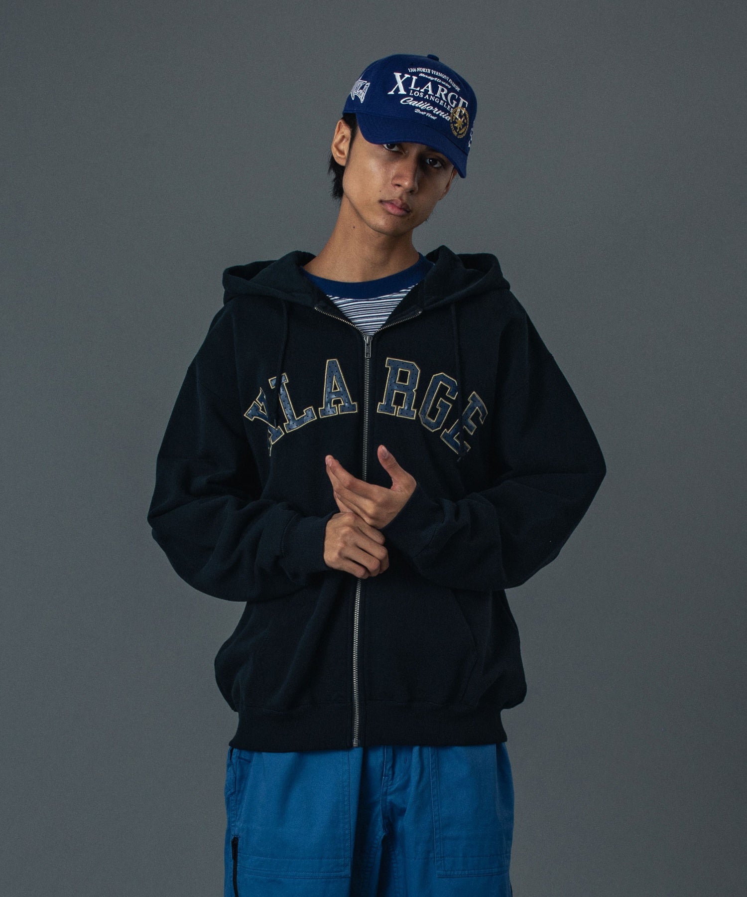 MODEL 身長183cm / 着用サイズ：Lサイズ