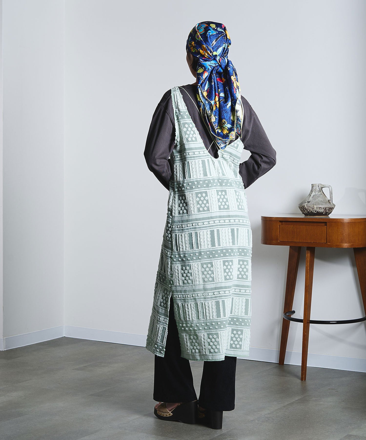 mici/PRINT SCARF