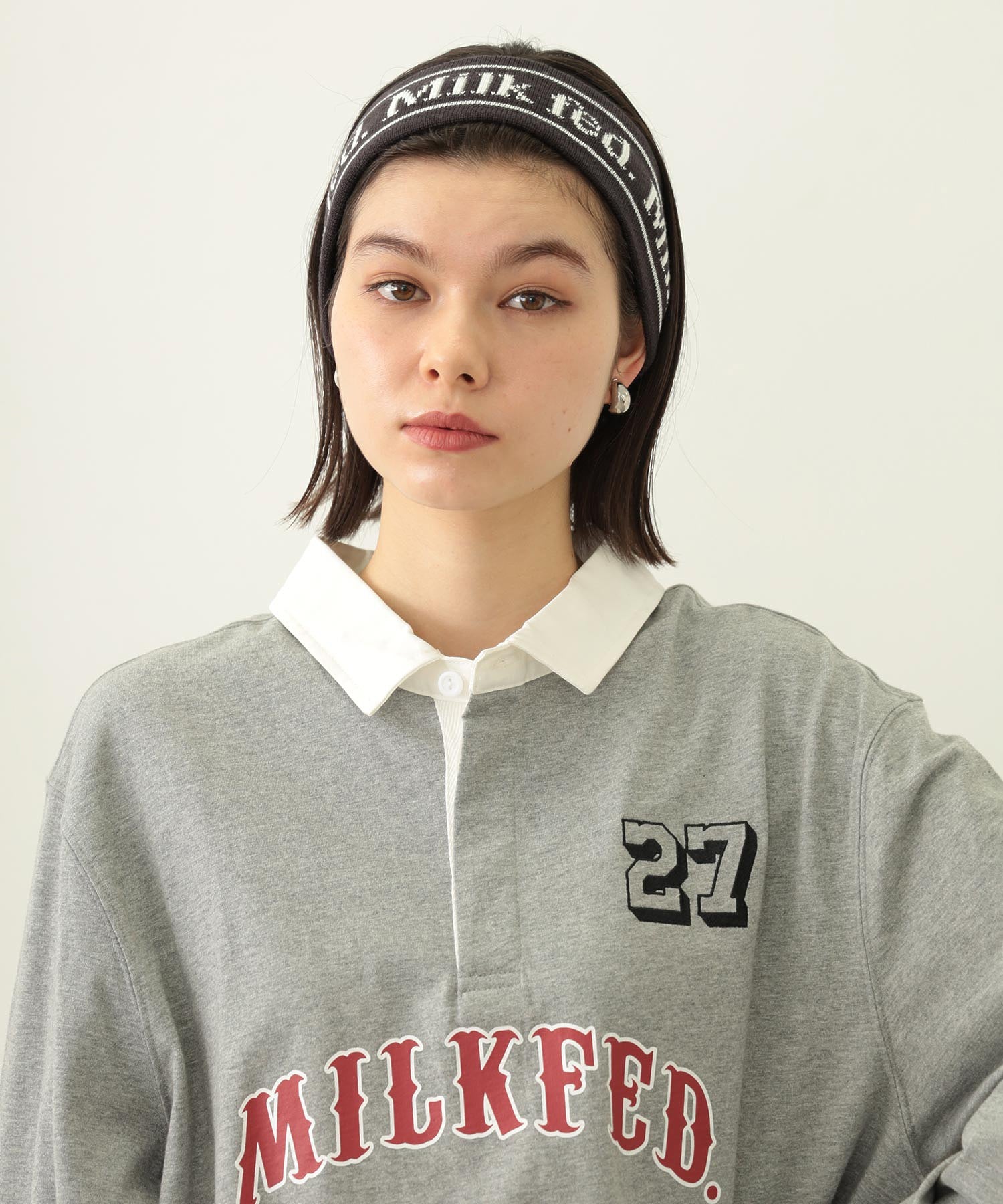 LOGO KNIT HAIR BAND