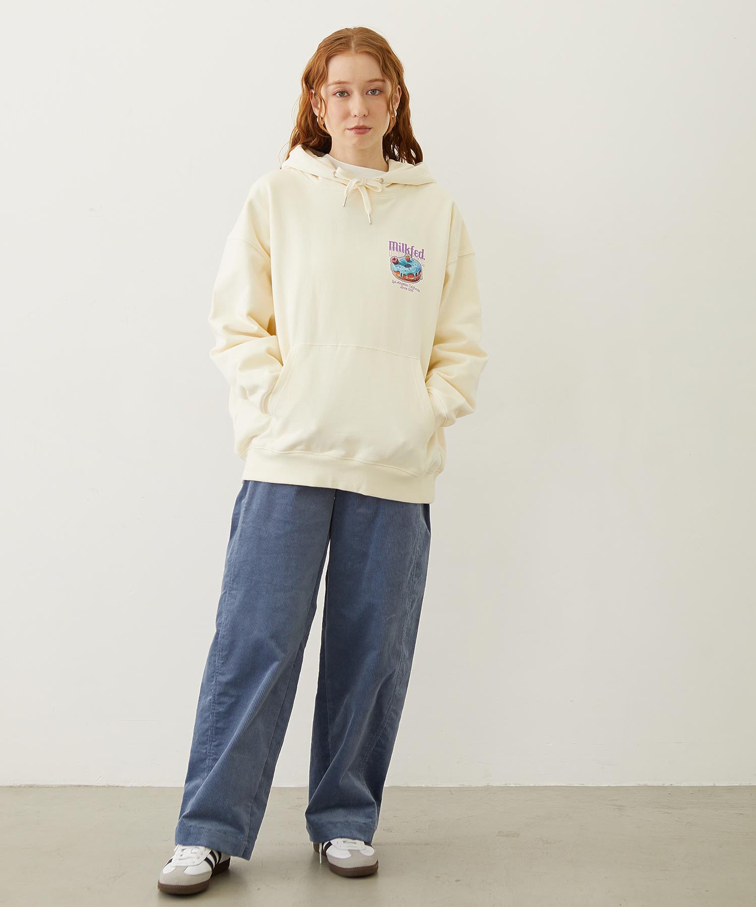 DONUTS LOGO SWEAT HOODIE