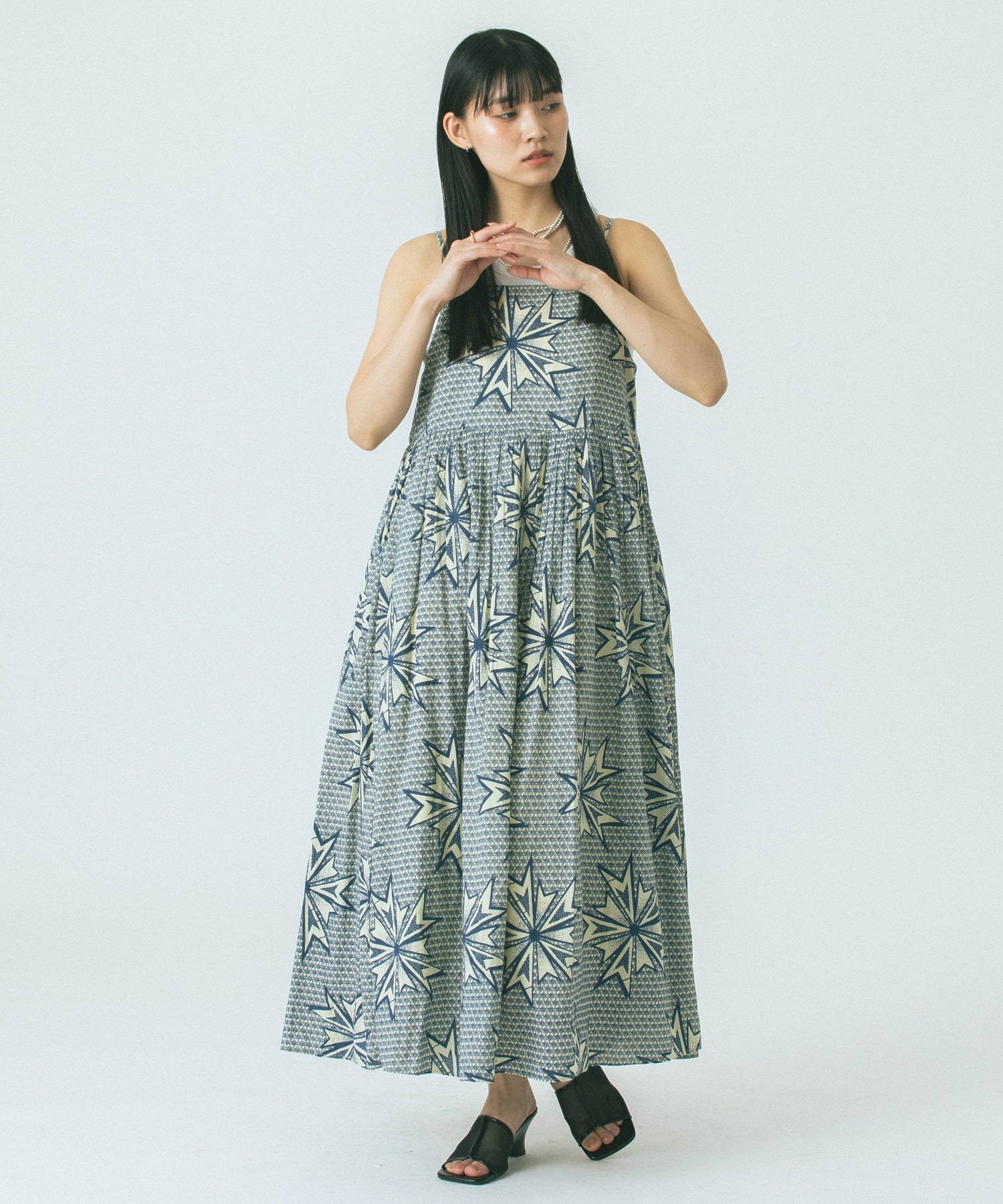 mag.by c/PRINT CAMI DRESS