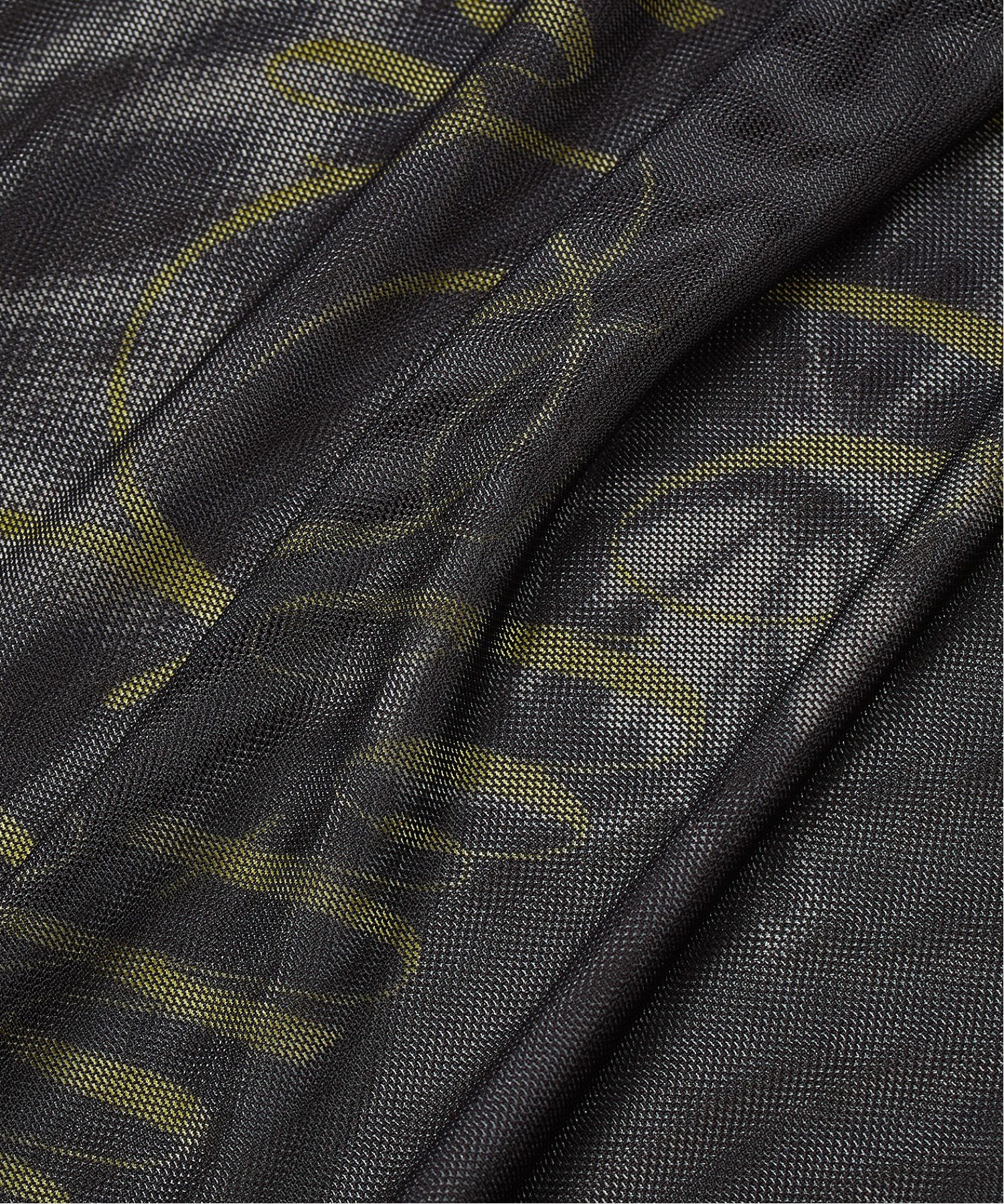 SCRIPT LOGO AND BUTTERFLY MESH S/S BABY TEE