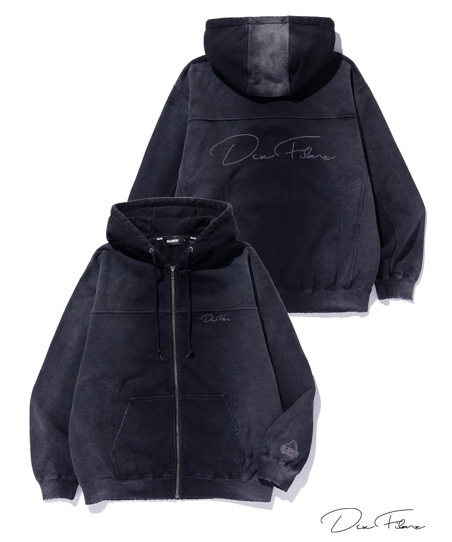 XLARGE×DexFilmz ZIP UP HOODED SWEATSHIRT – calif（カリフ）公式サイト