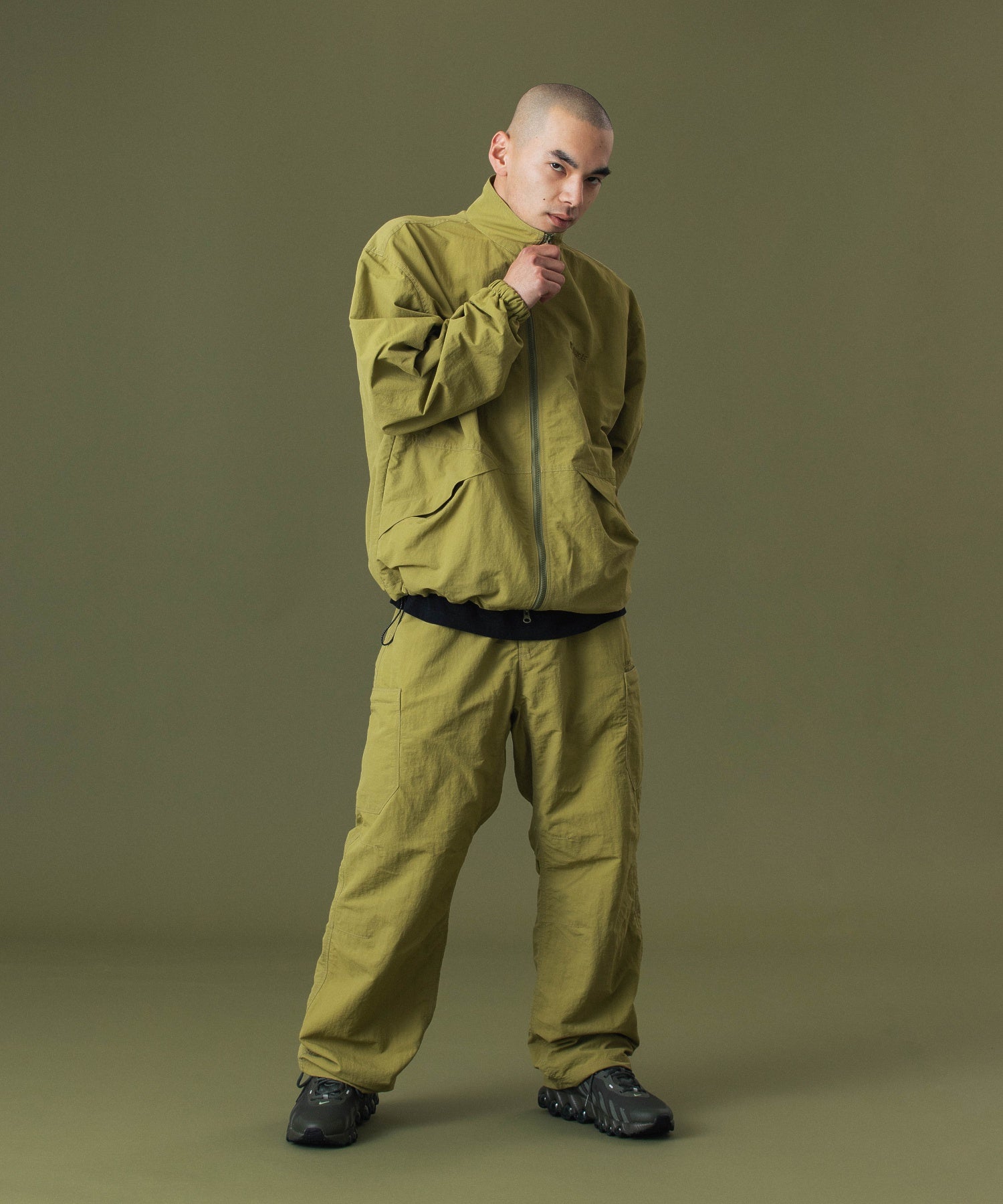 TRACK NYLON PANTS