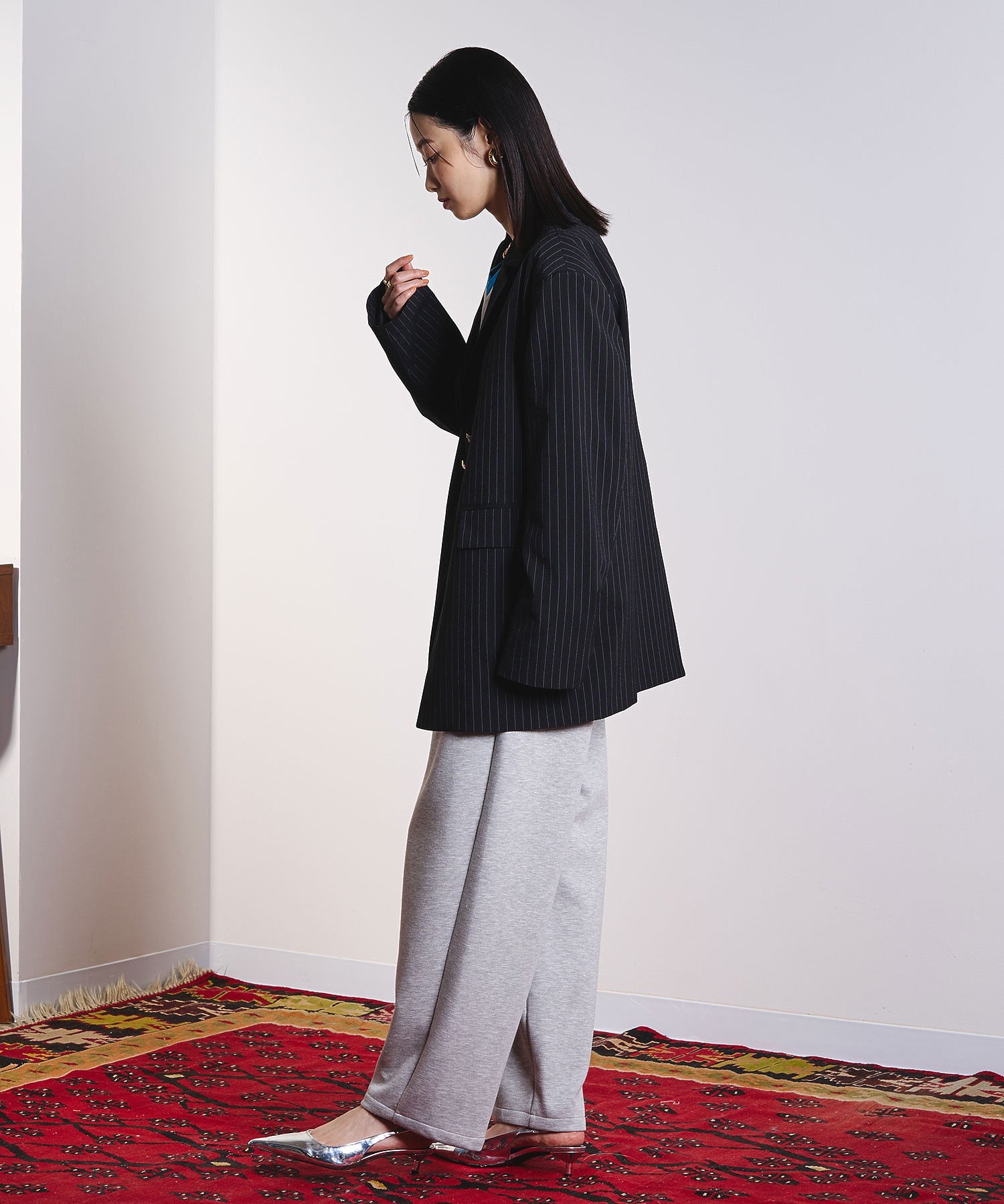 model:169cm 着用サイズ:M