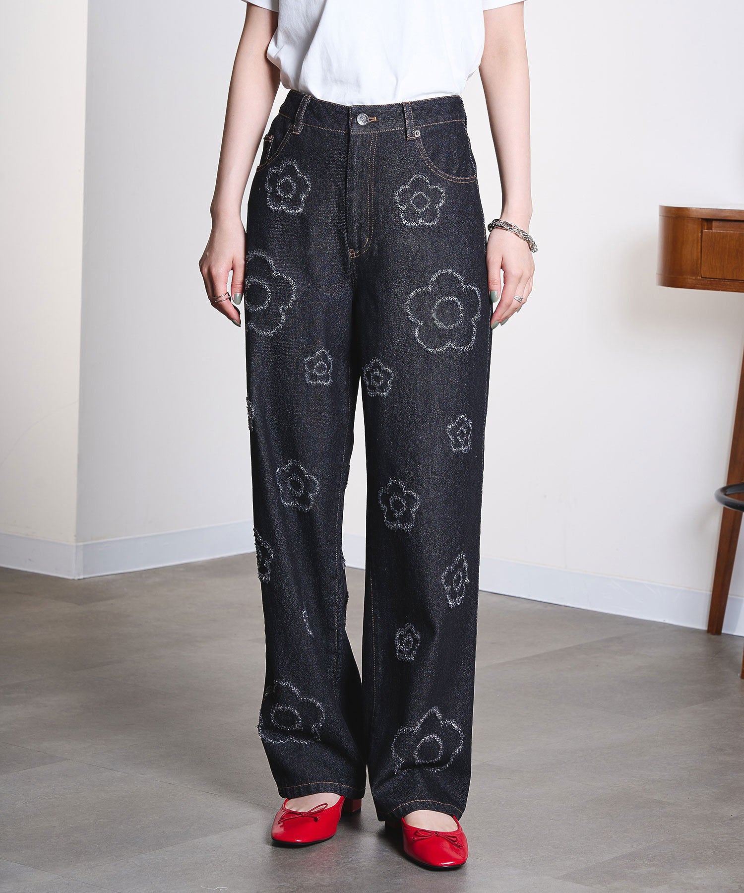 MARY QUANT/DAISY DENIM PANTS