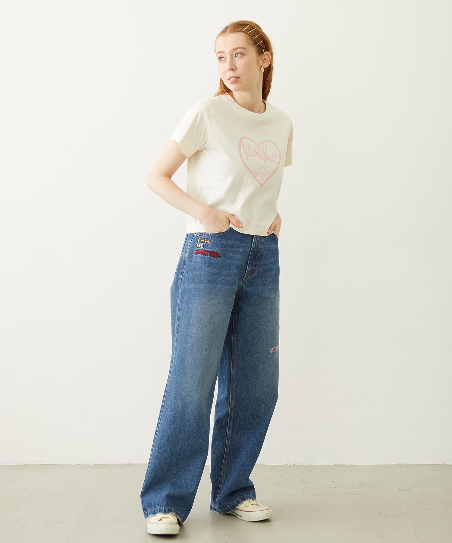 HANDWRITTEN HEART COMPACT S/S TEE