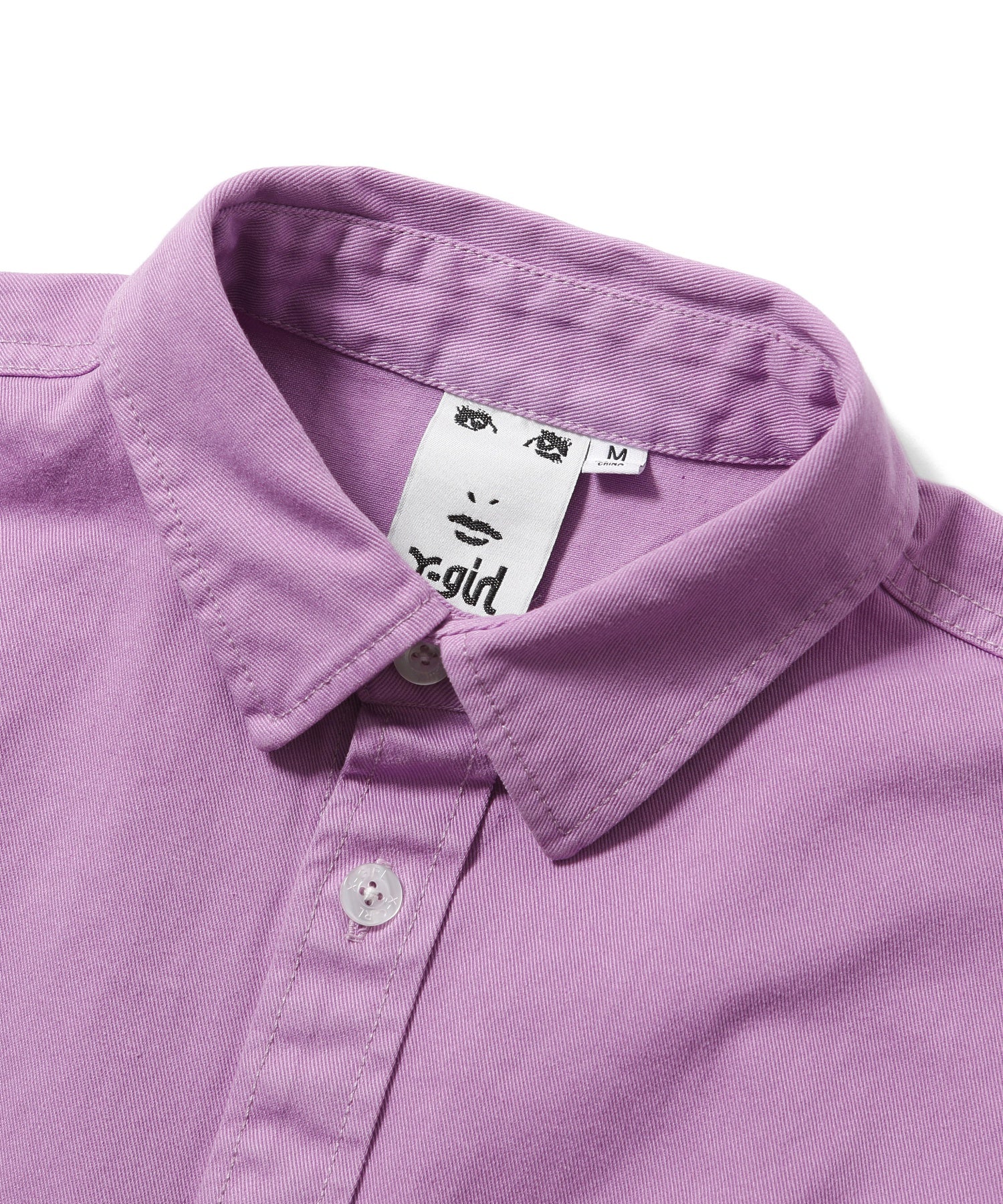 FACE PATCH 2WAY LENGTH L/S SHIRT