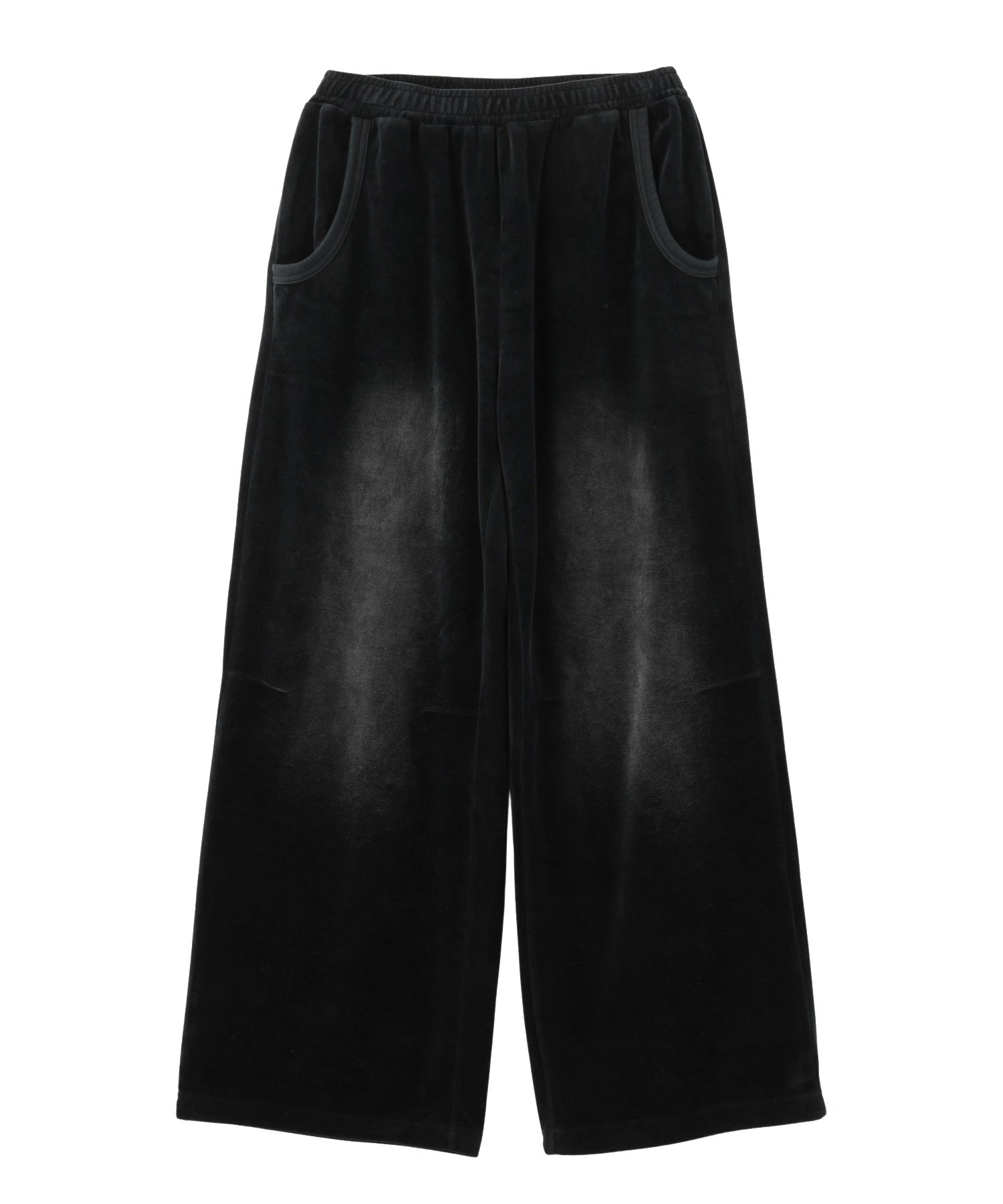 FADED VELOUR LOOSE FIT PANTS