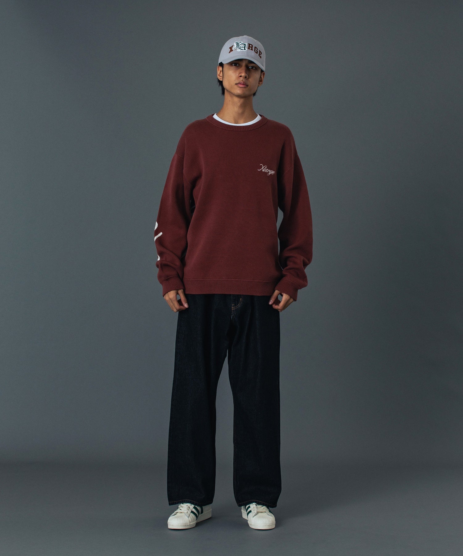 RAGE LOGO DENIM PANTS