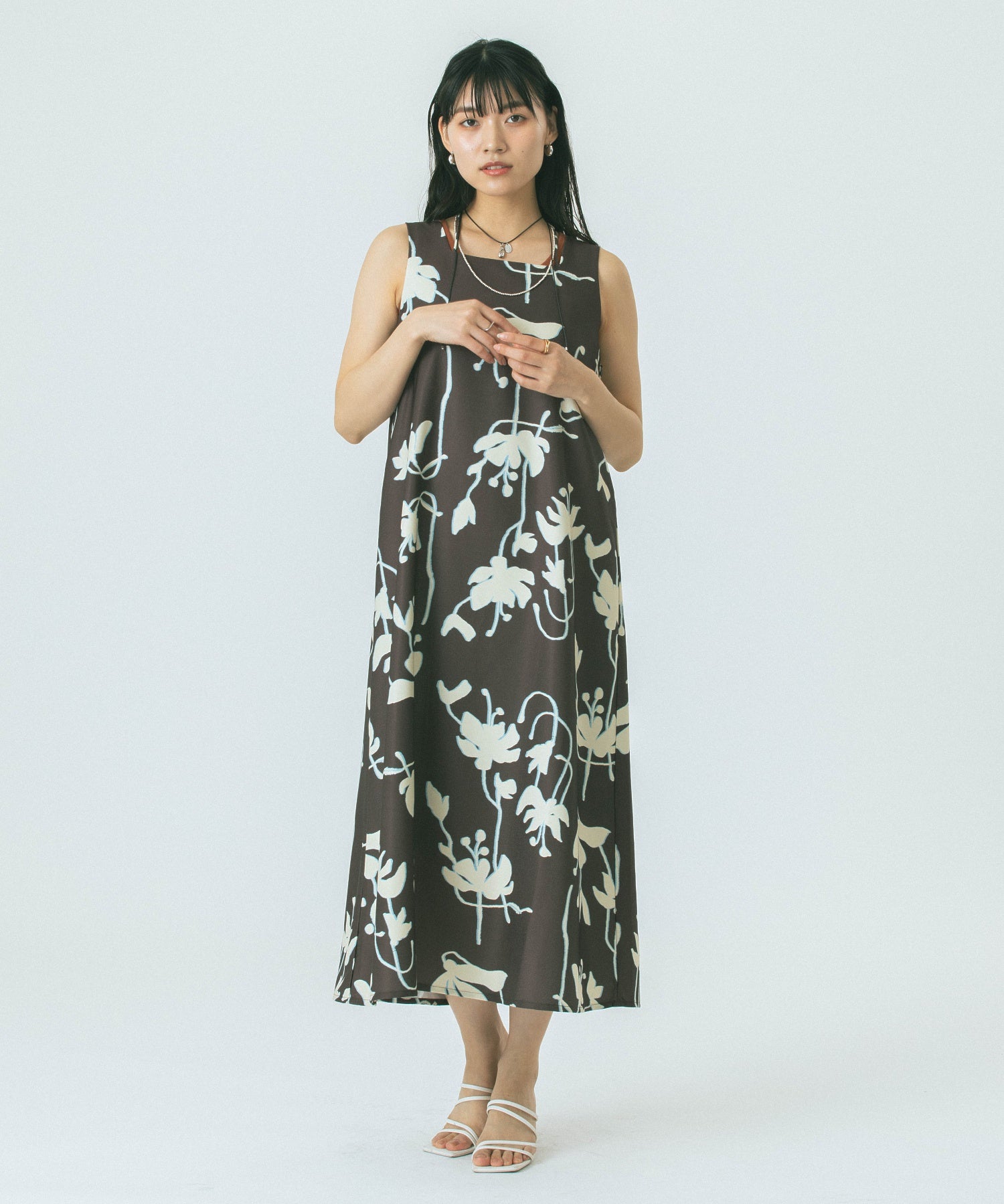 FLOWER PRINT DRESS