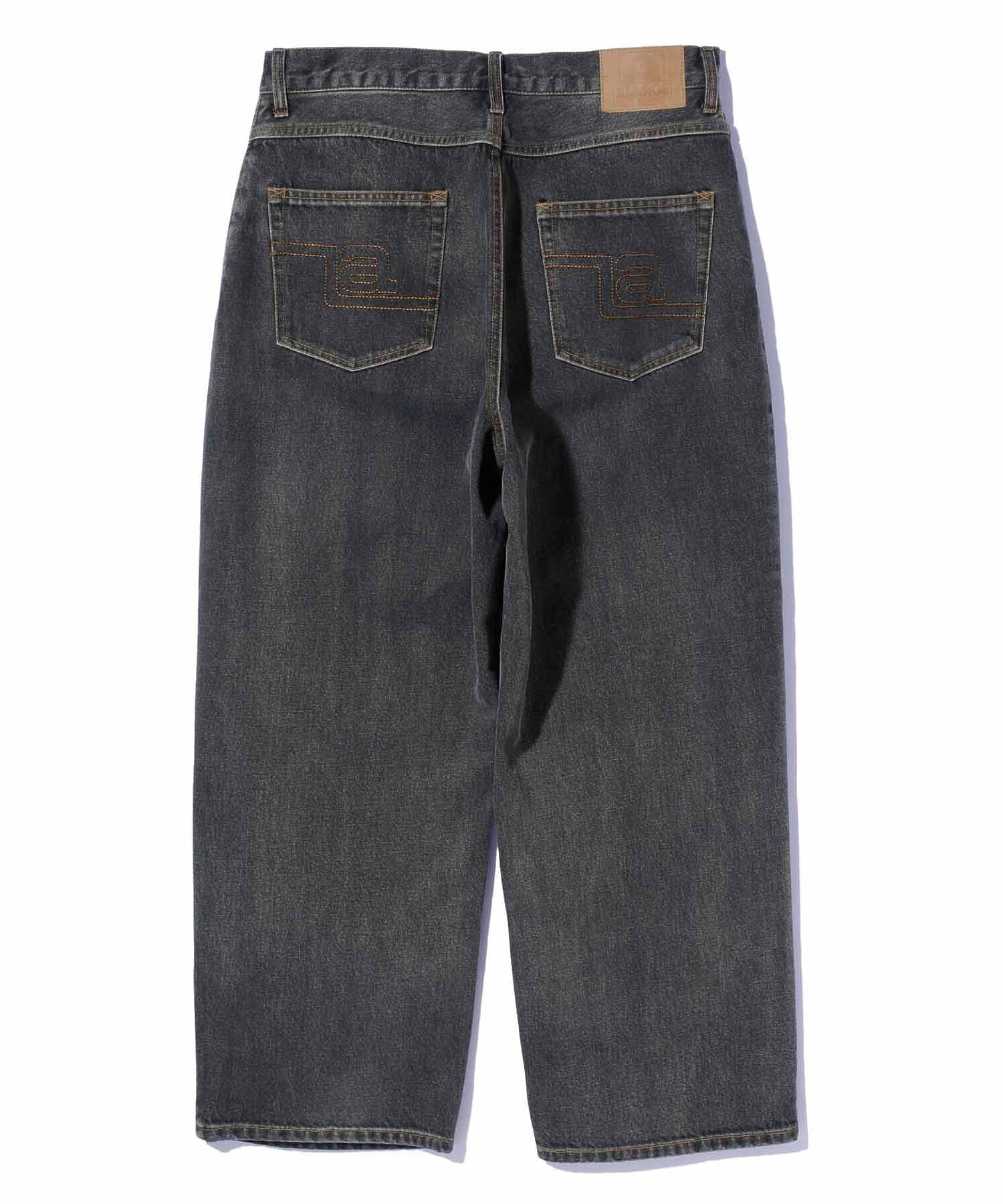 LA STITCH WIDE LEG DENIM PANTS XLARGE