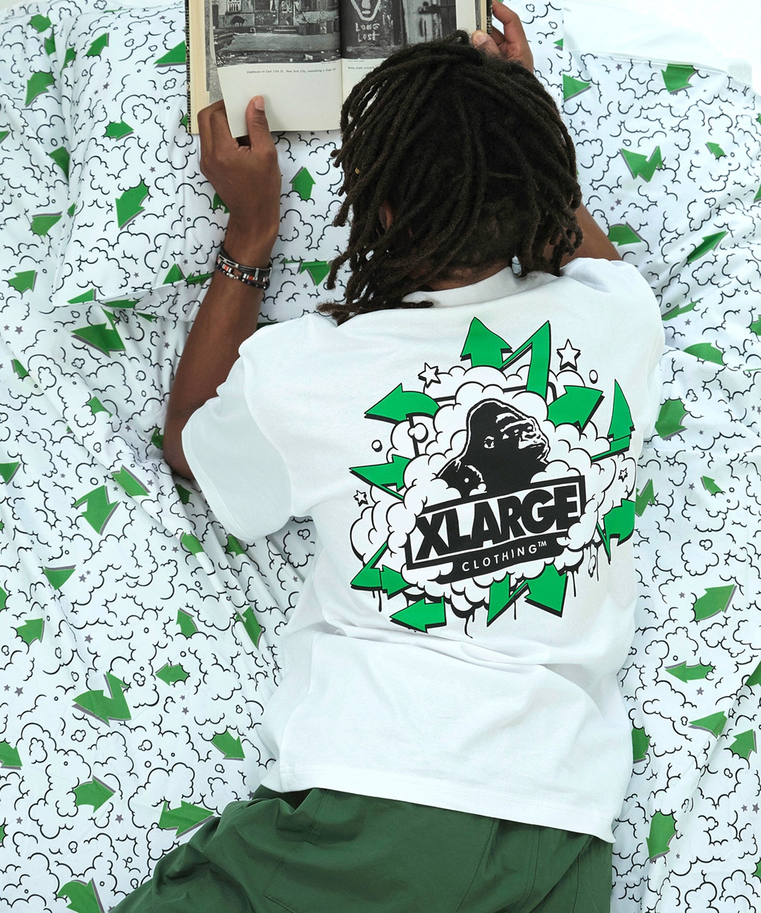 XLARGE×LIXTICK BUBBLE OG S/S TEE