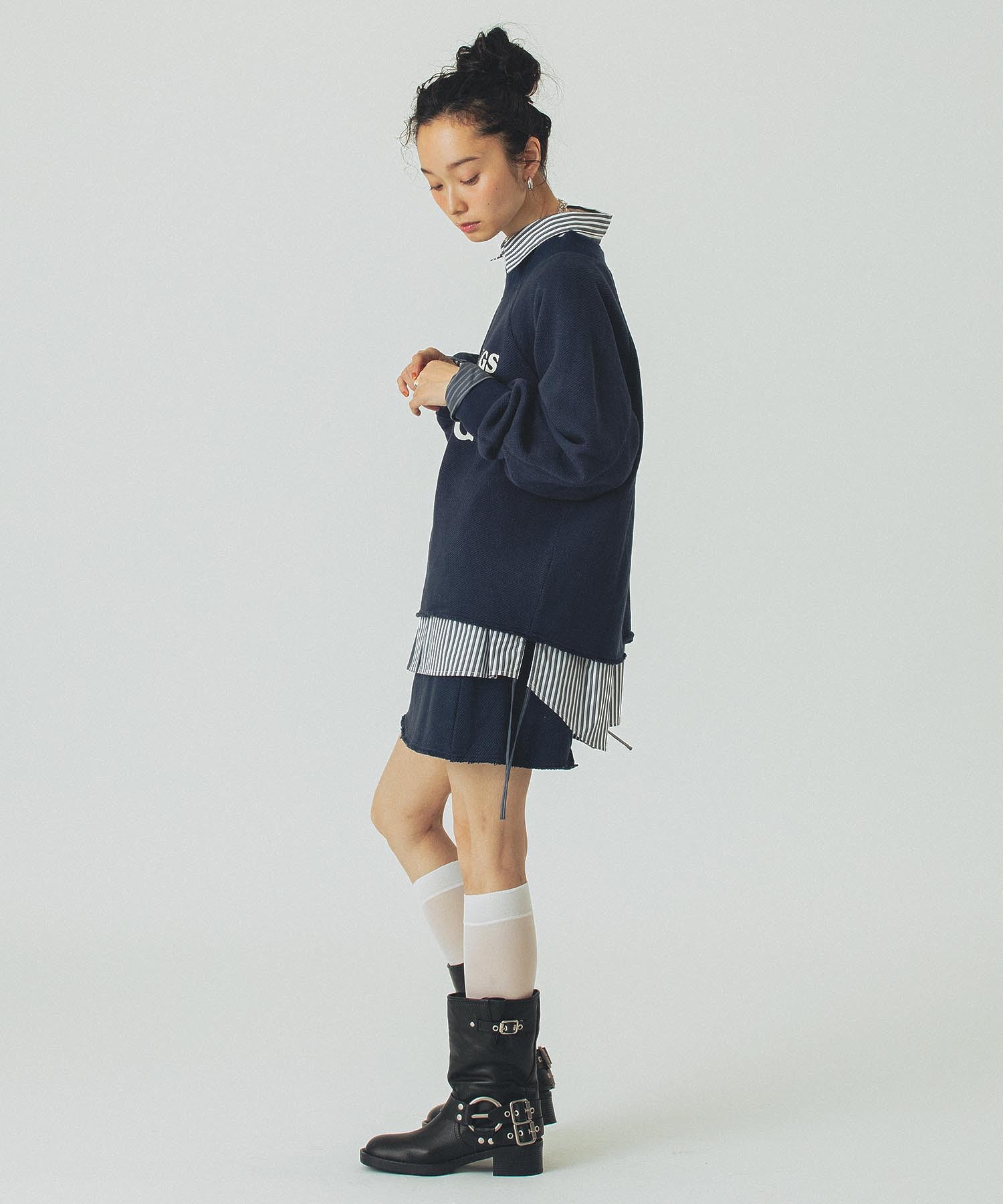 model:161cm 着用サイズ:ONE SIZE
