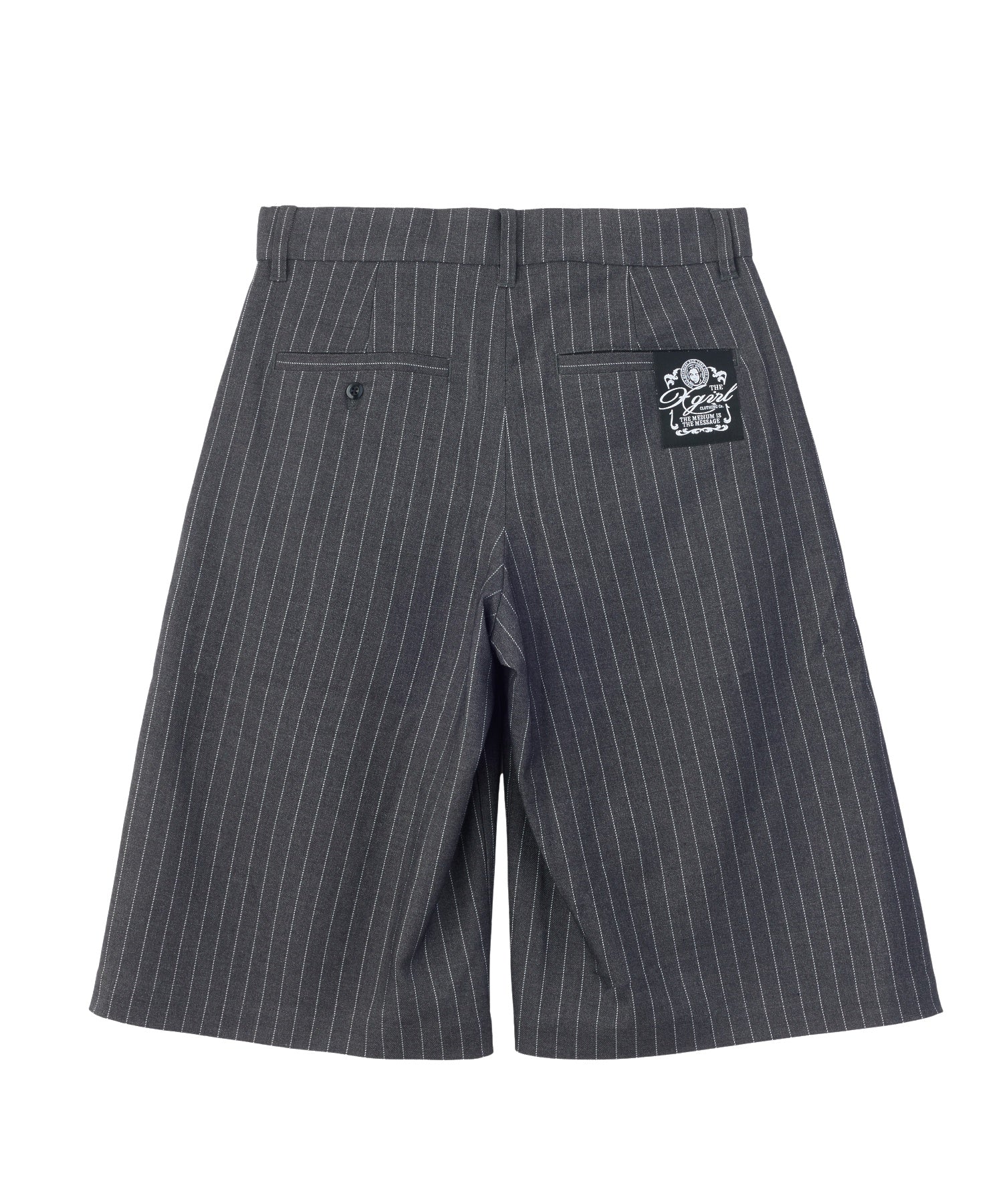 STRIPED BUGGY SHORTS