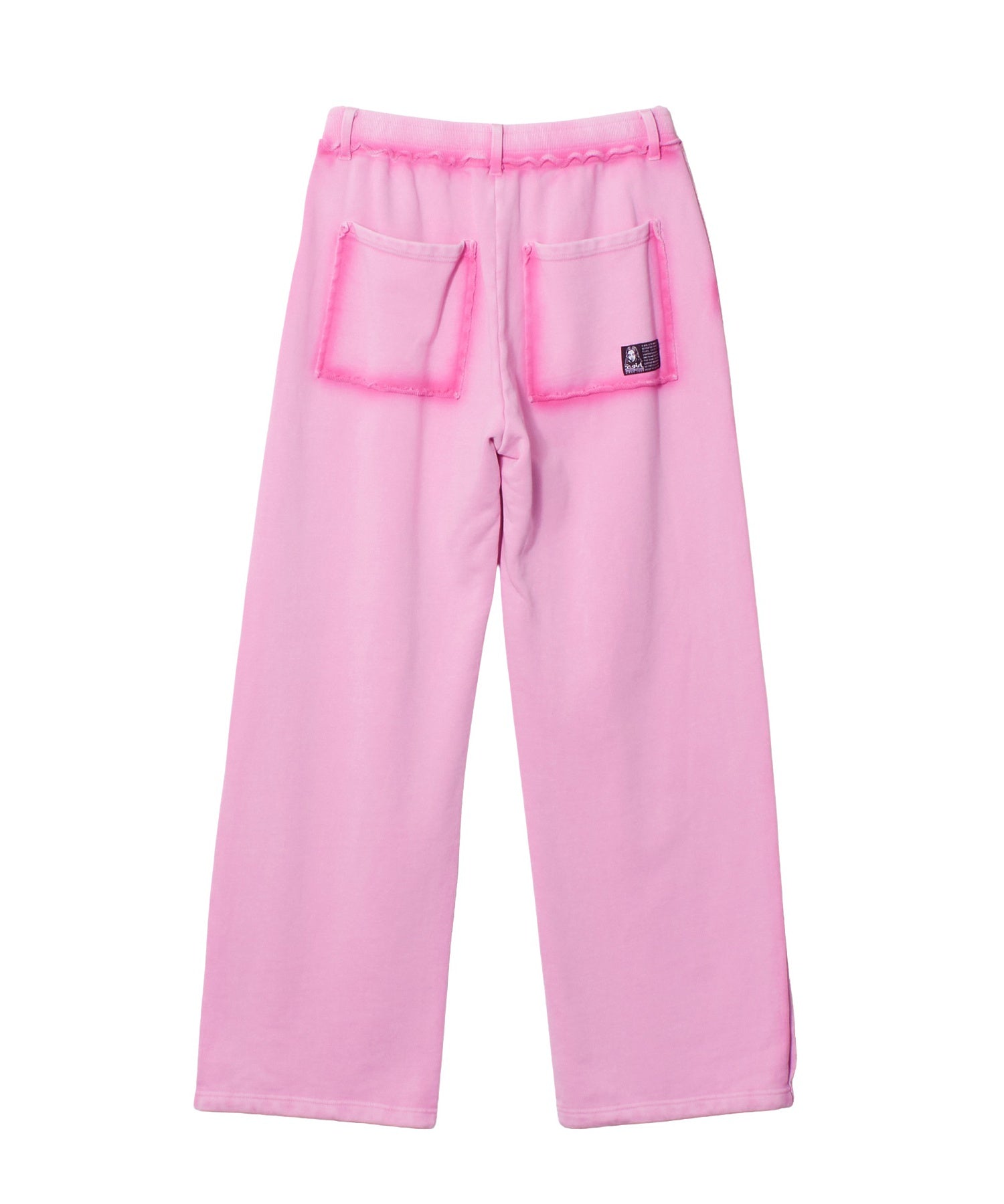 FADED CUT OUT SWEATPANTS