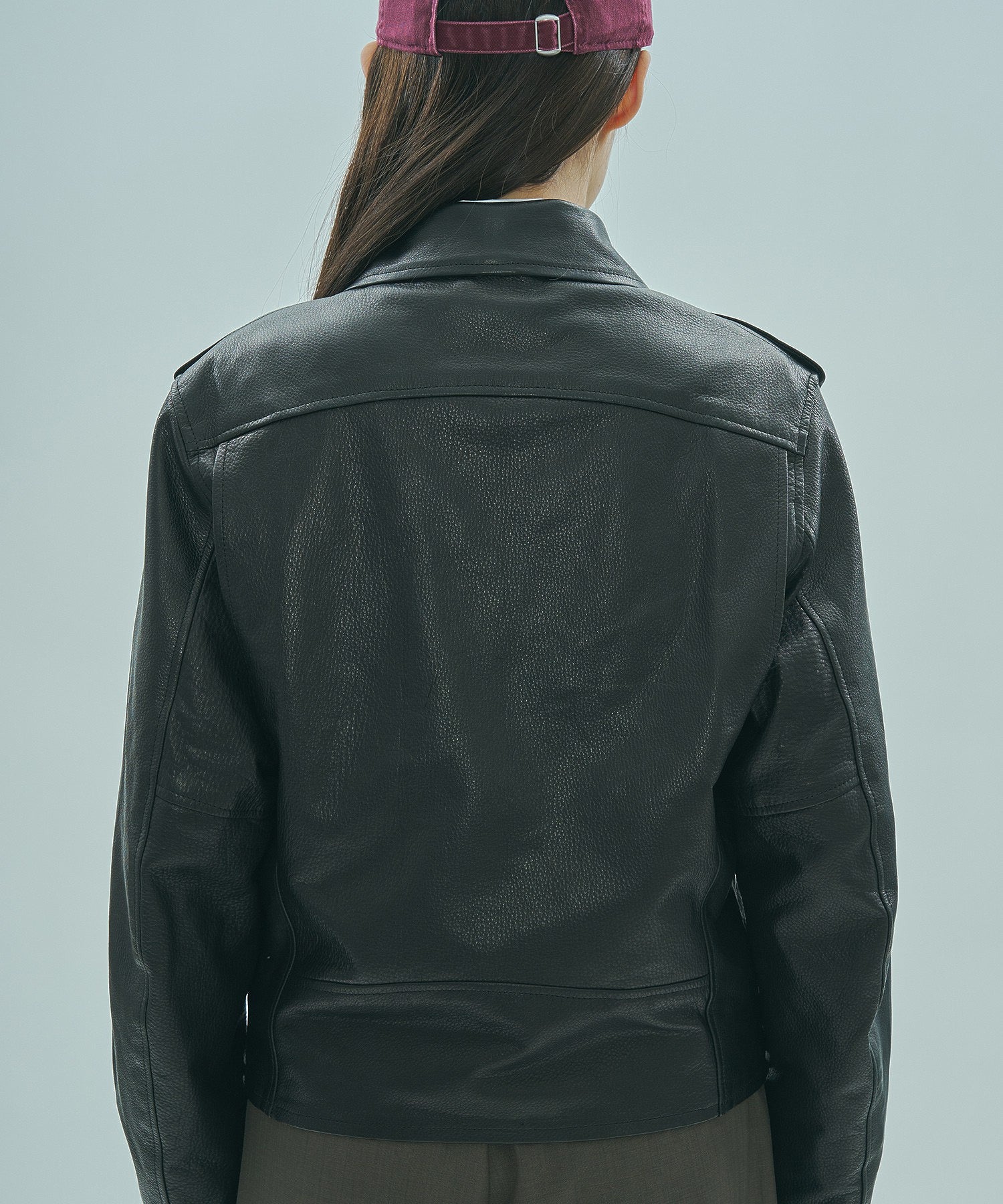 SISII x GENE HEAVENS/LEATHER RIDERS JACKET