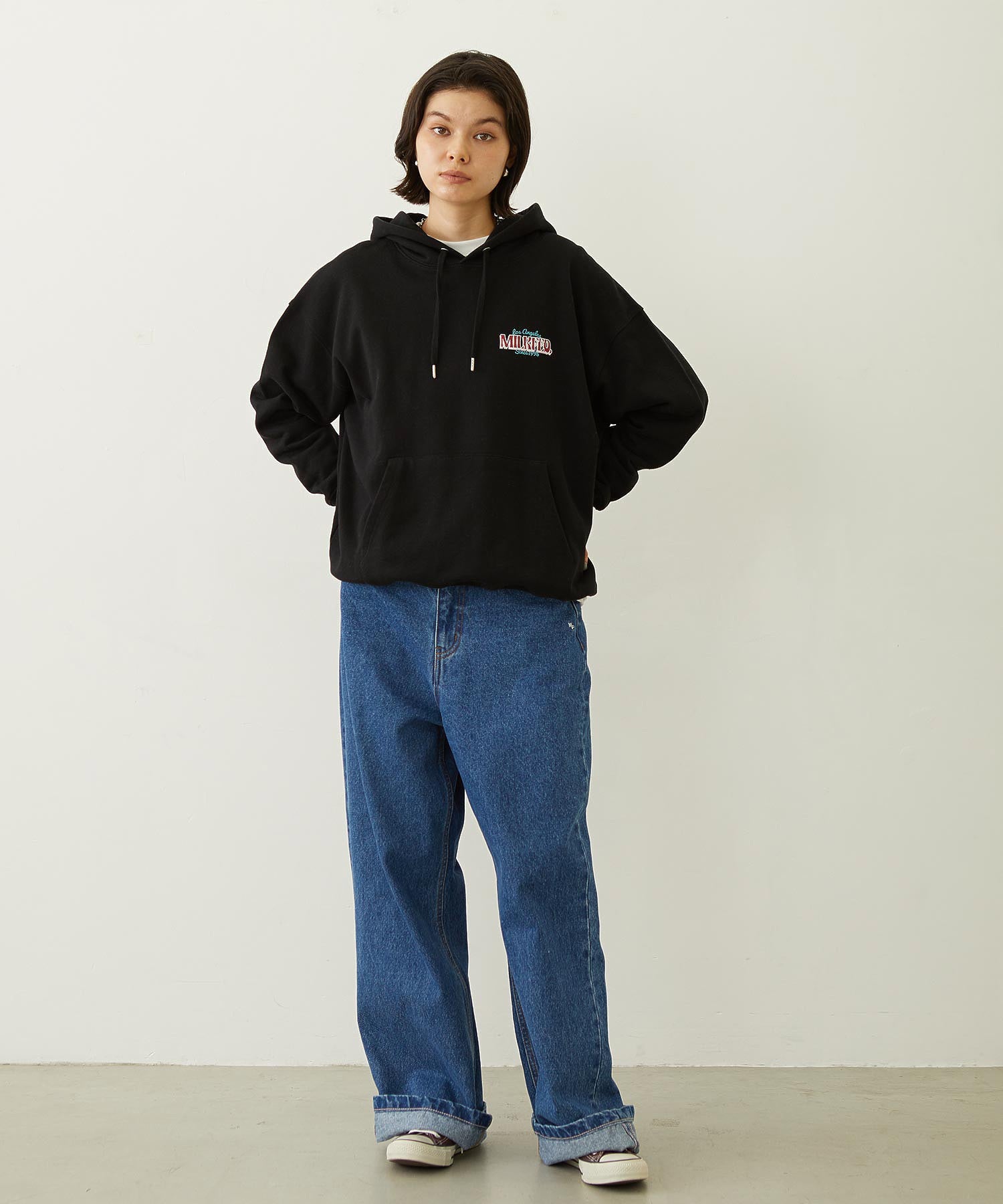 BOYFRIEND LOOSE DENIM PANTS