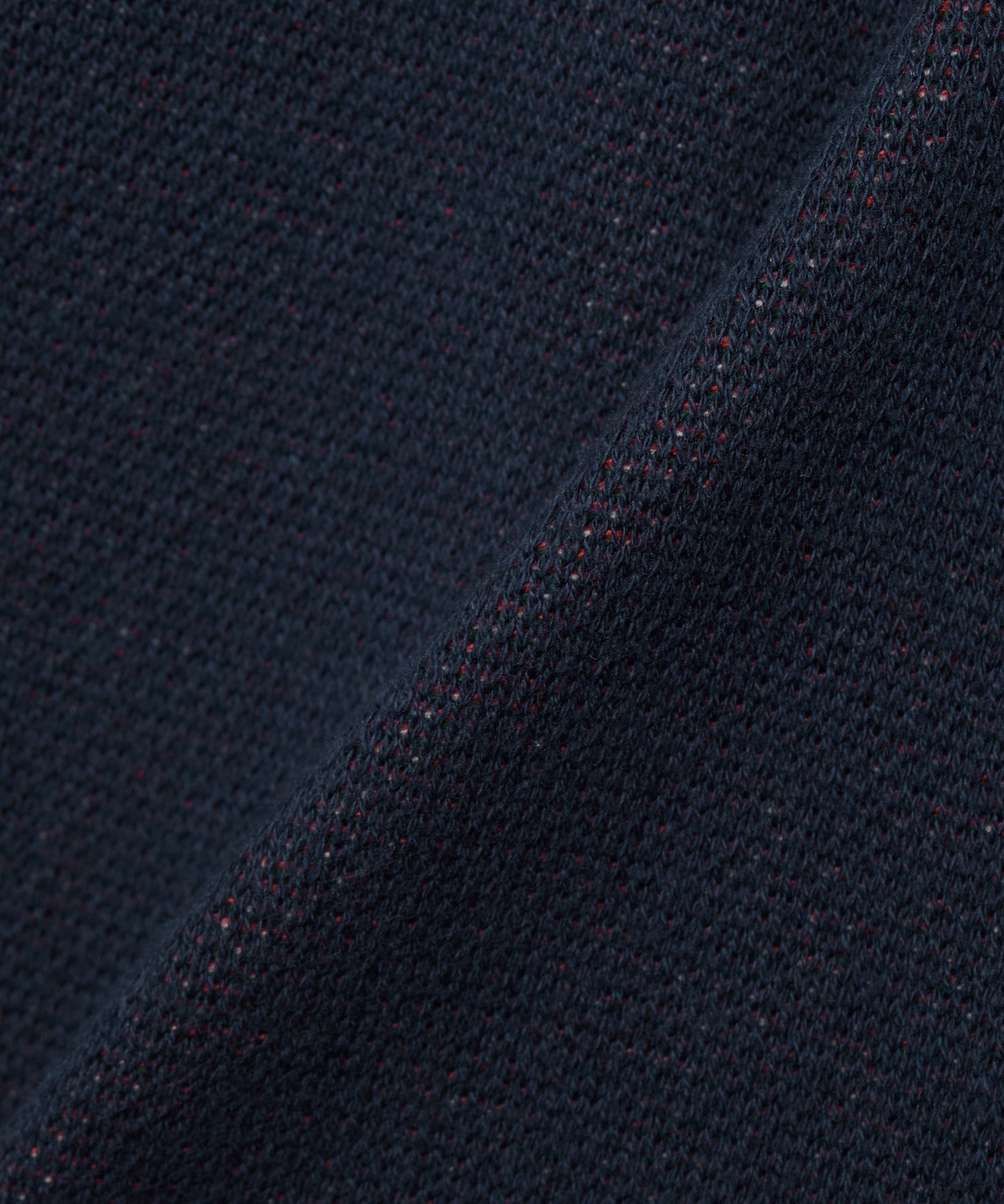 SCRATCHED LOGO JACQUARD KNIT TOP